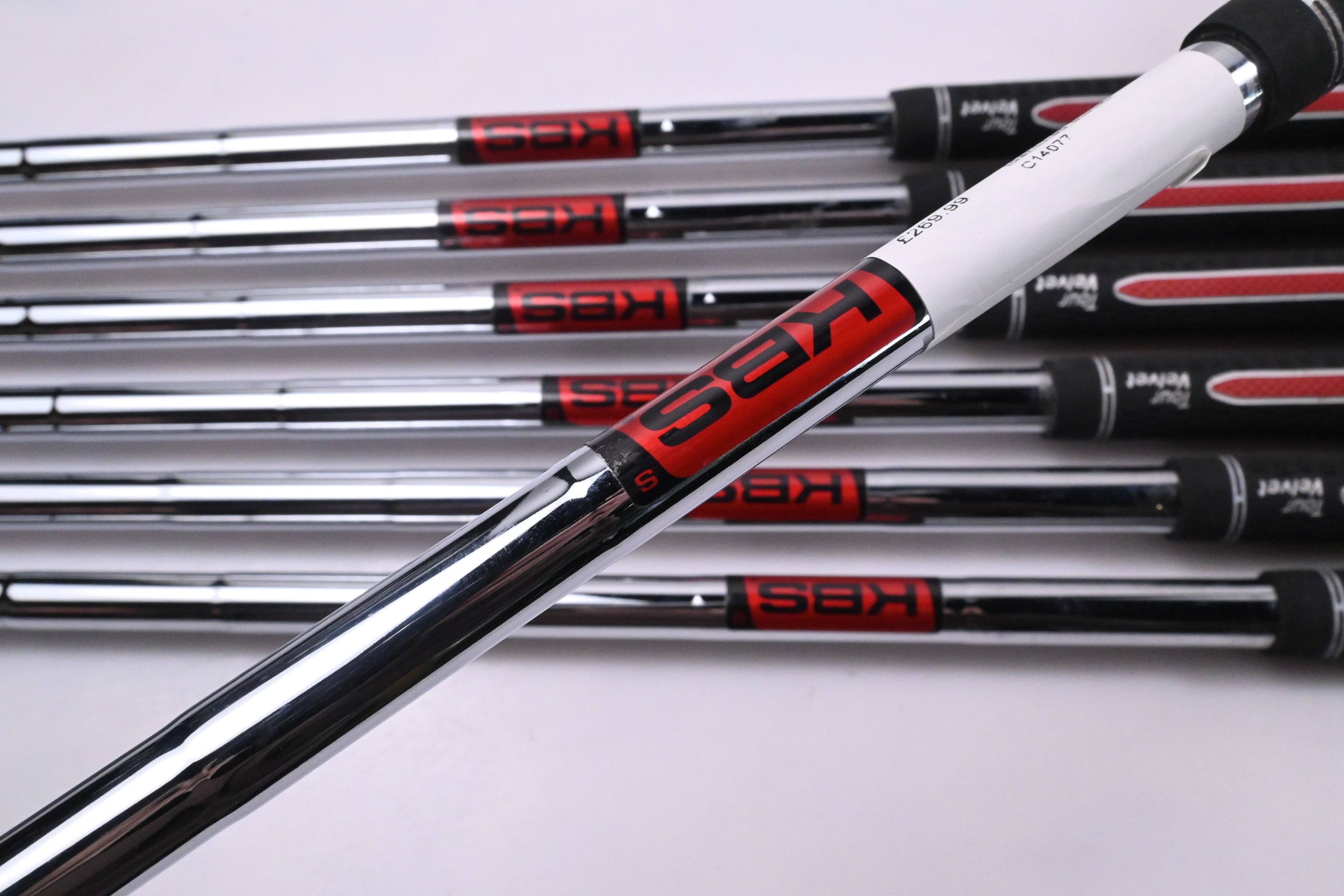 Taylormade Tour Preferred MC 2014 Irons / 4-PW / Stiff Flex KBS Tour Shafts