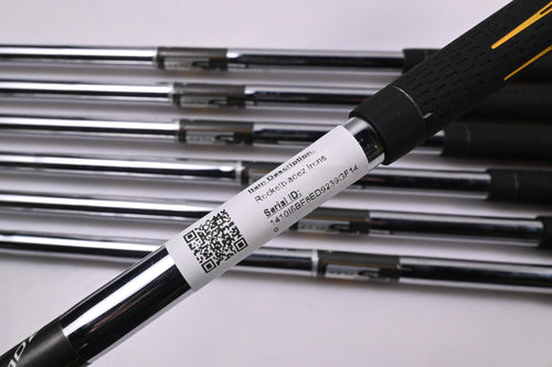 Taylormade Rocketbladez Irons / 4-PW / Stiff Flex RocketFuel Shafts