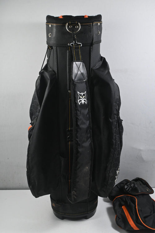 Lynx CCW:95 Cart Bag / 14-Way Divider / Black & Orange