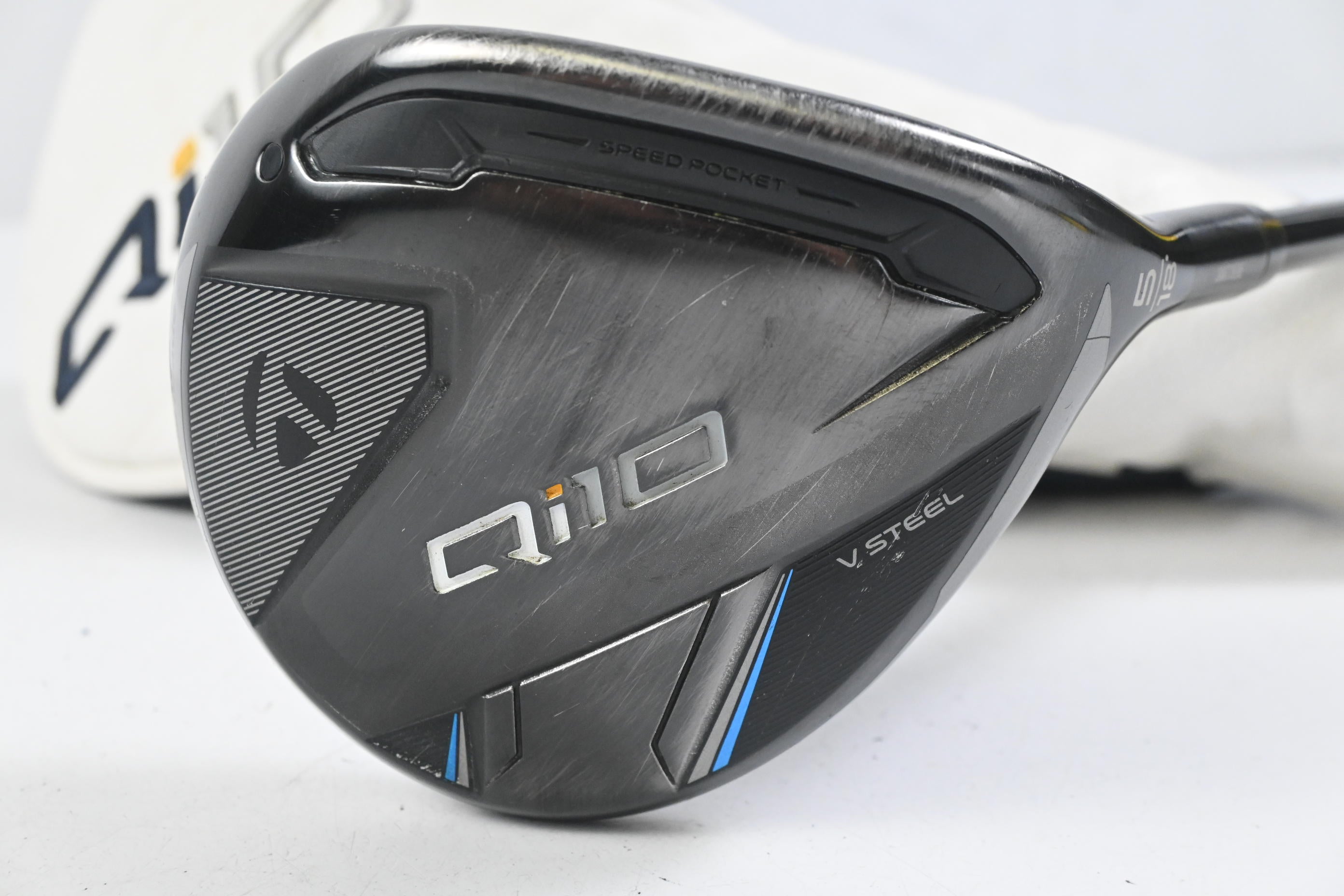 Taylormade Qi10 #5 Wood / 18 Degree / Regular Flex Fujikura Ventus TR Blue 6