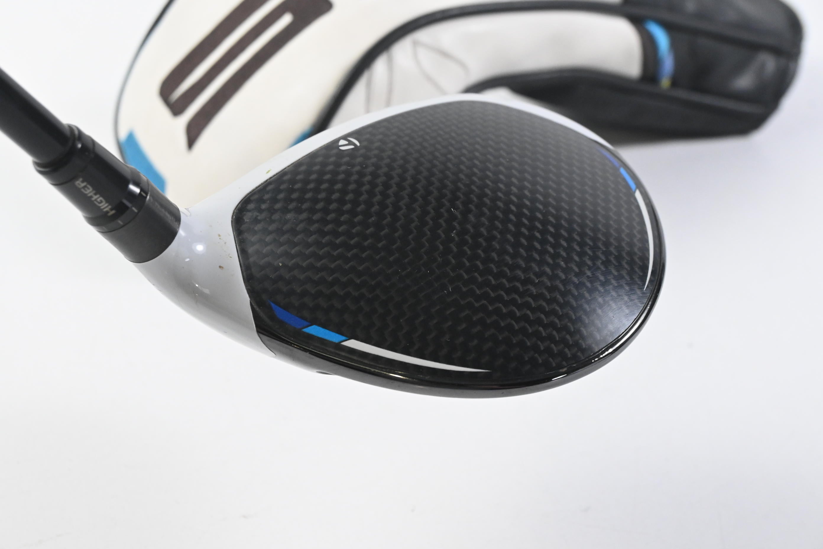 Taylormade SIM2 Ti #3 Wood / 15 Degree / Stiff Flex Tensei AV Raw Blue 65 Shaft