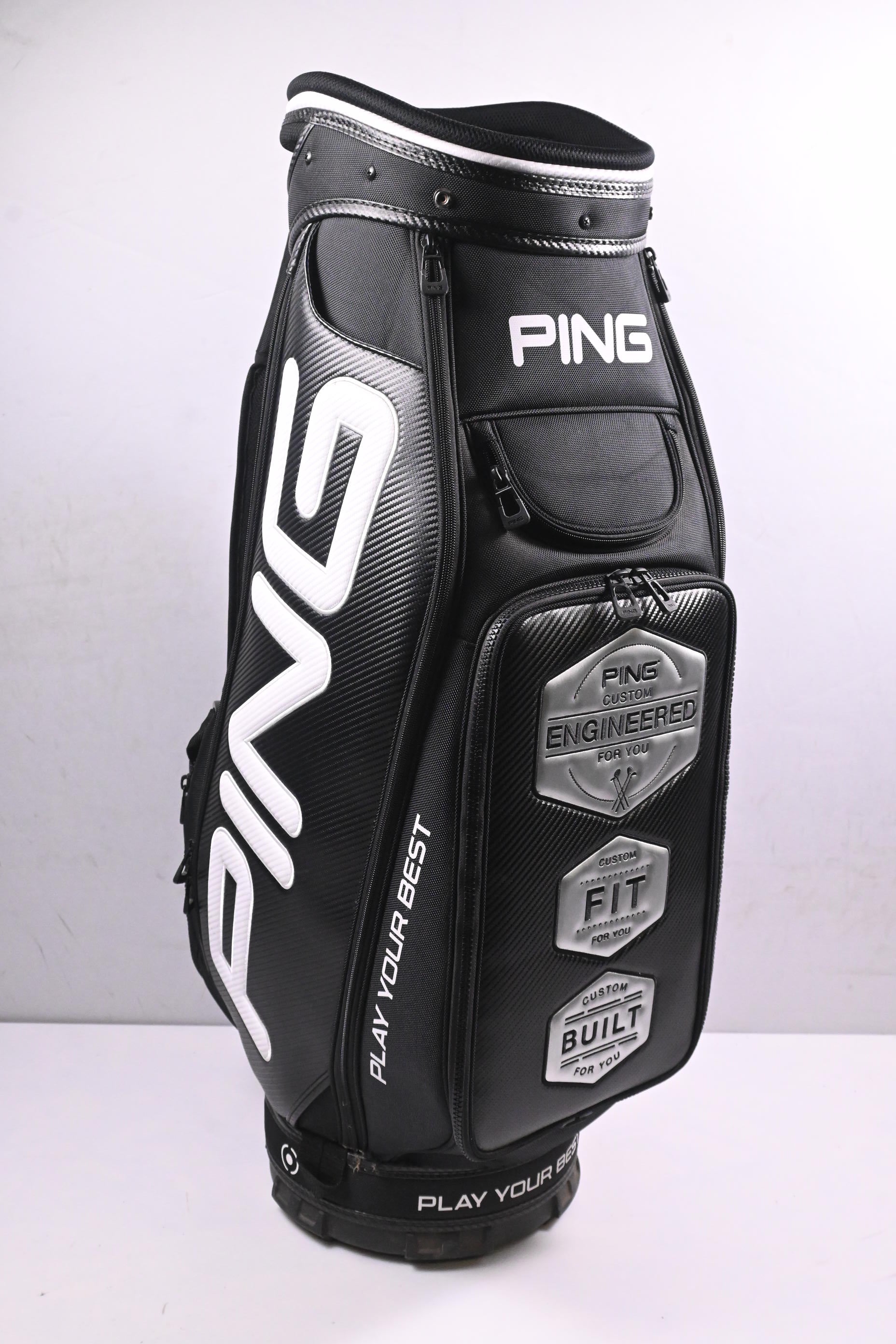 Ping Custom Fit Tour Staff Bag / 6-Way Divider / Black