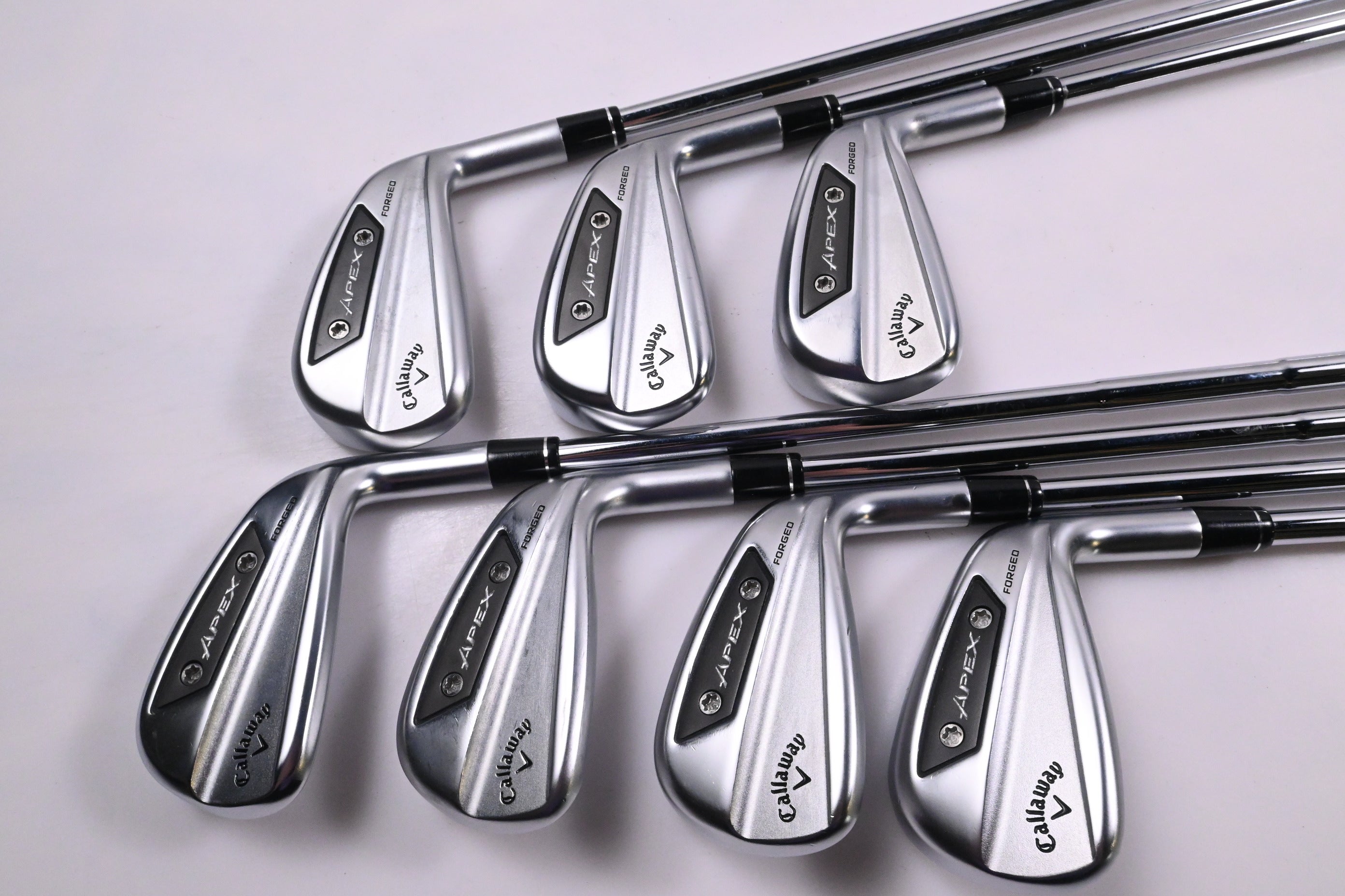 Callaway Apex Ai200 Irons / 4-PW / Stiff Flex Dynamic Gold Mid 90 S300 Shafts