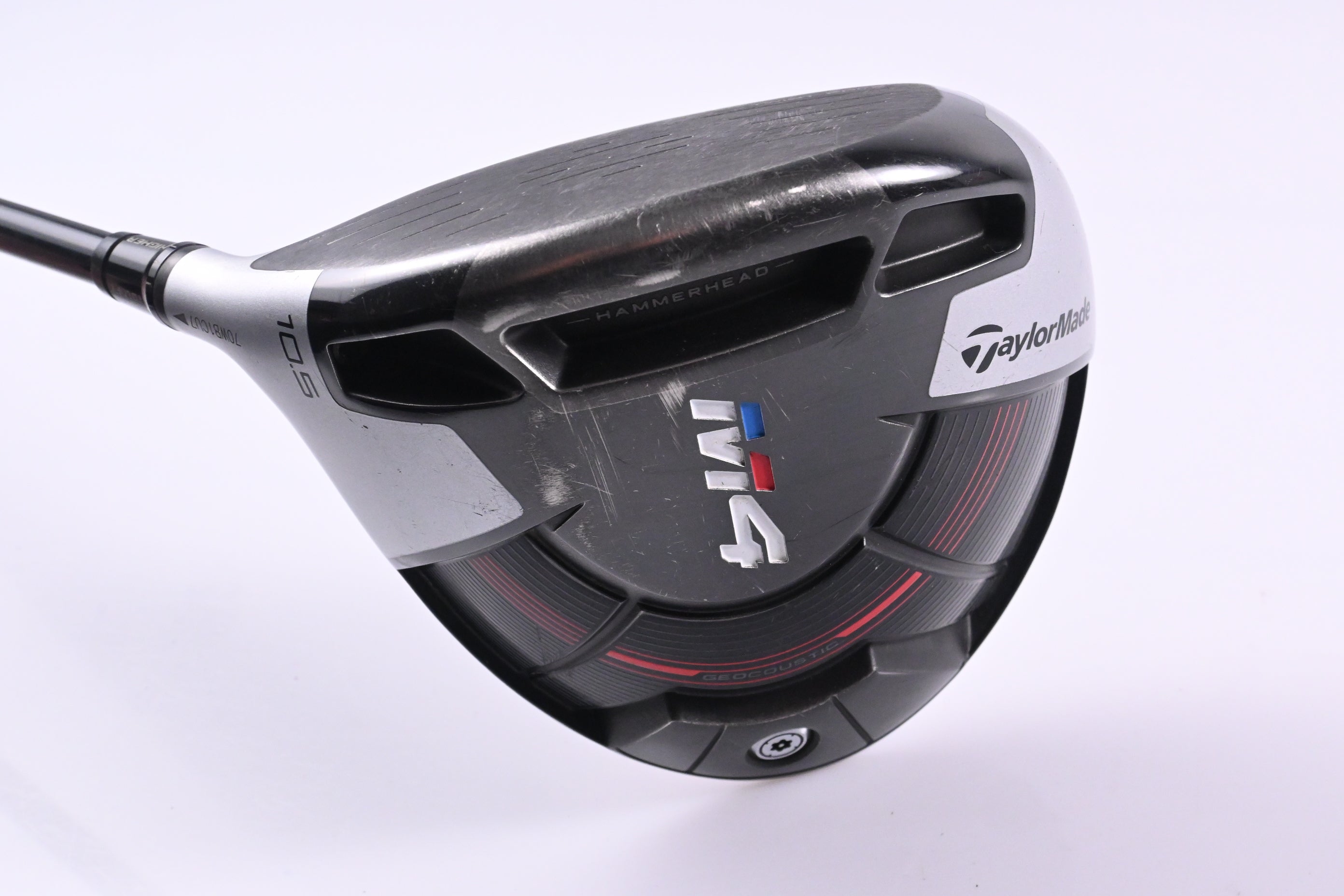 Left Hand Taylormade M4 Driver / 10.5 Degree / Stiff Flex Fubuki TM 5 Shaft