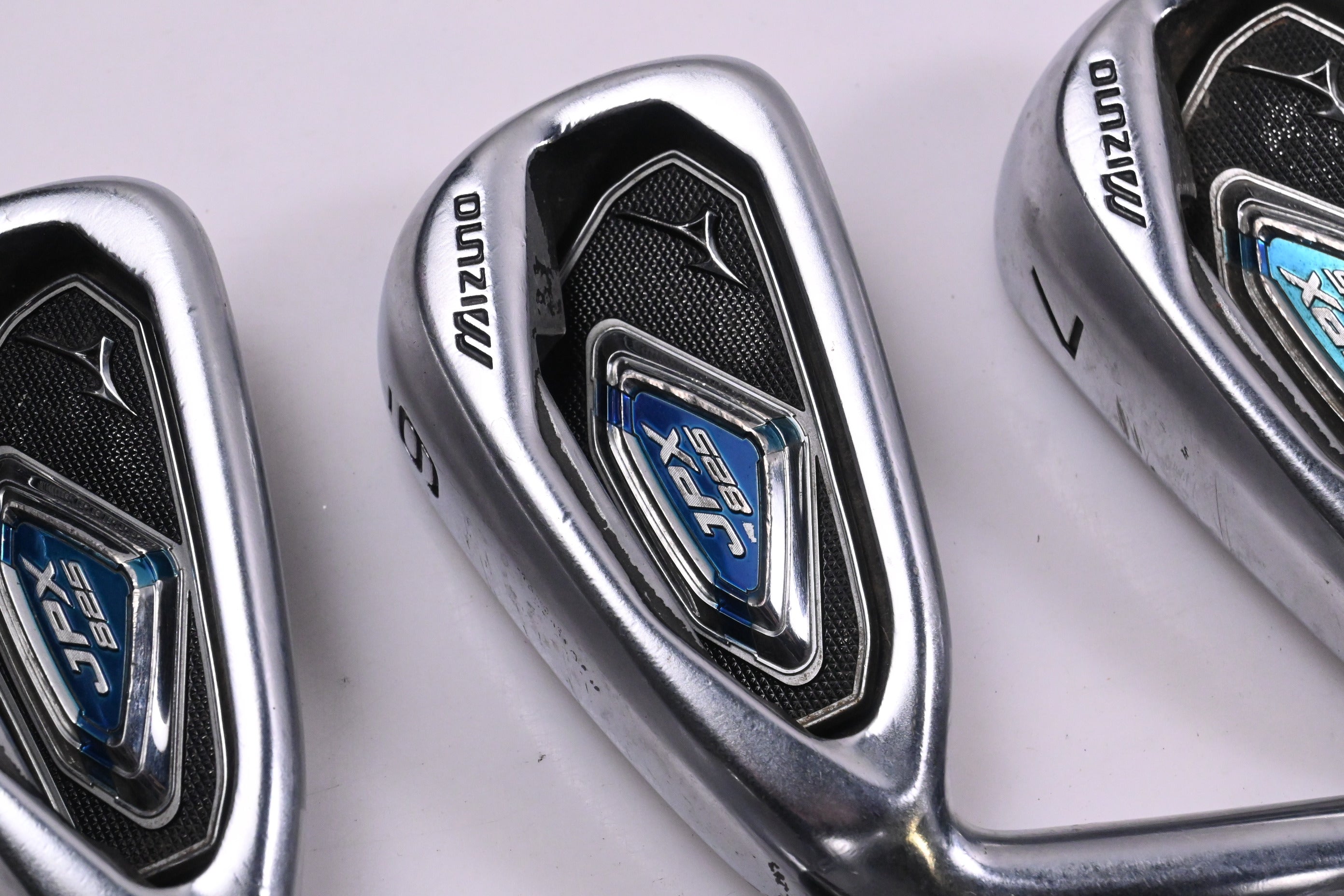 Left Hand Mizuno JPX 825 Irons / 5-PW / Stiff Flex Steel Shafts
