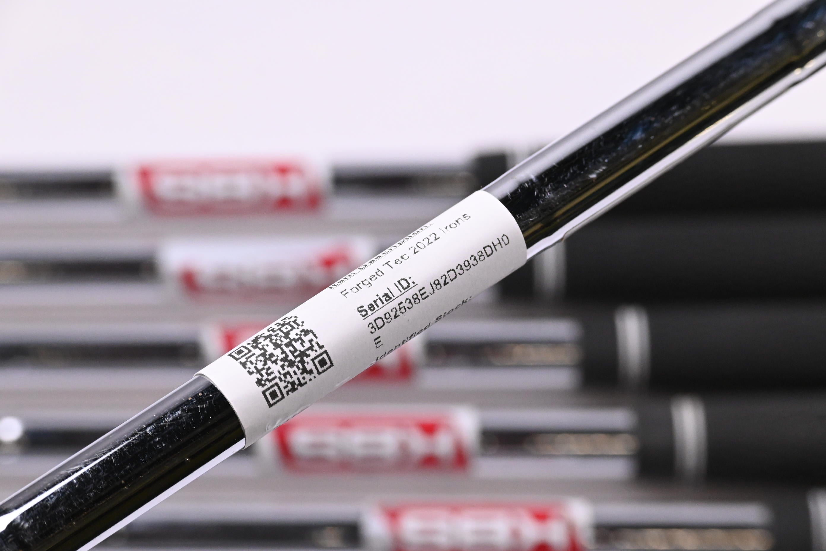 Cobra Forged Tec X 2022 Irons / 4-PW / Stiff Flex KBS Tour Lite Shafts