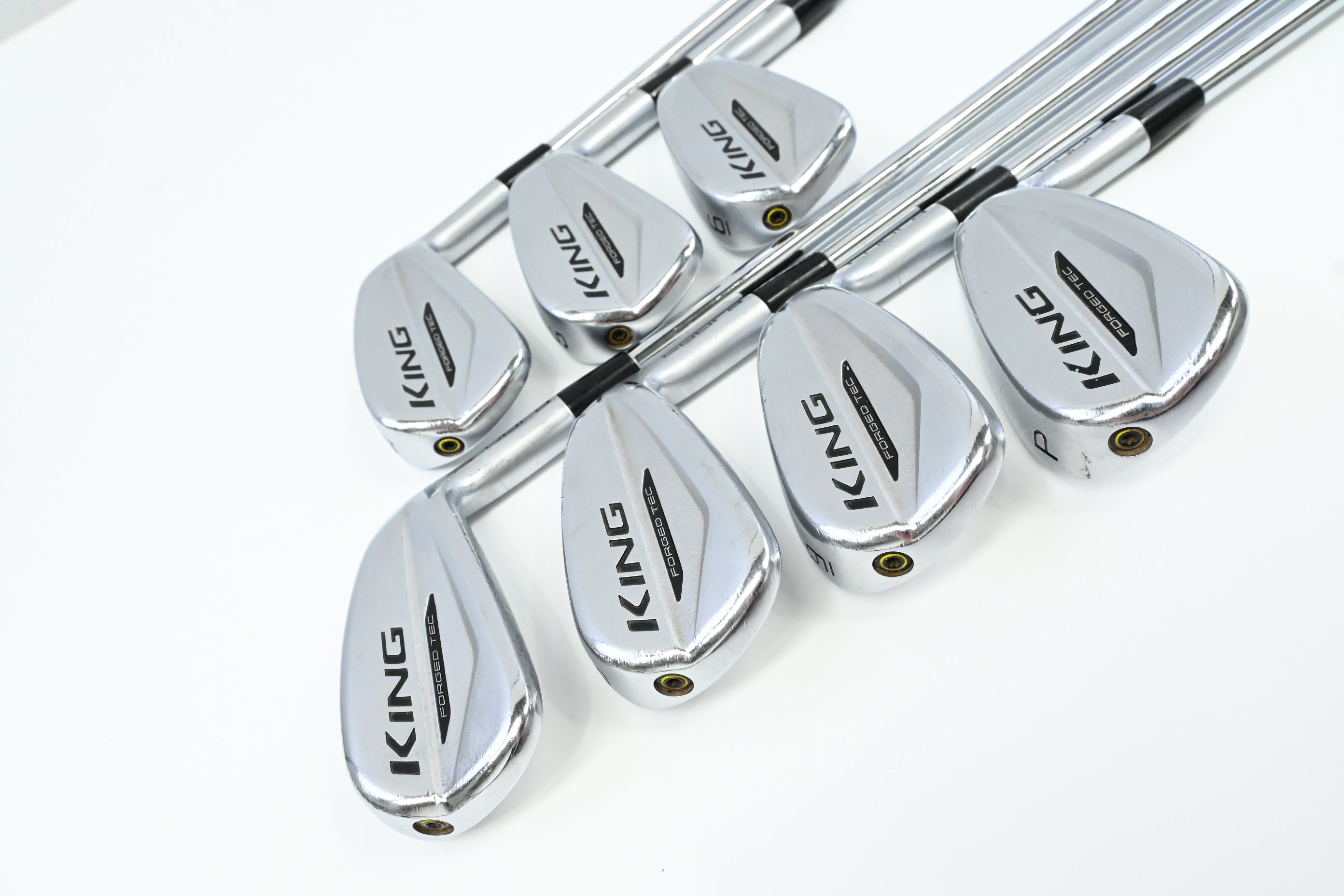 Cobra King Forged Tec 2020 Irons / 4-PW / Regular Flex KBS S-Taper Lite Shaft