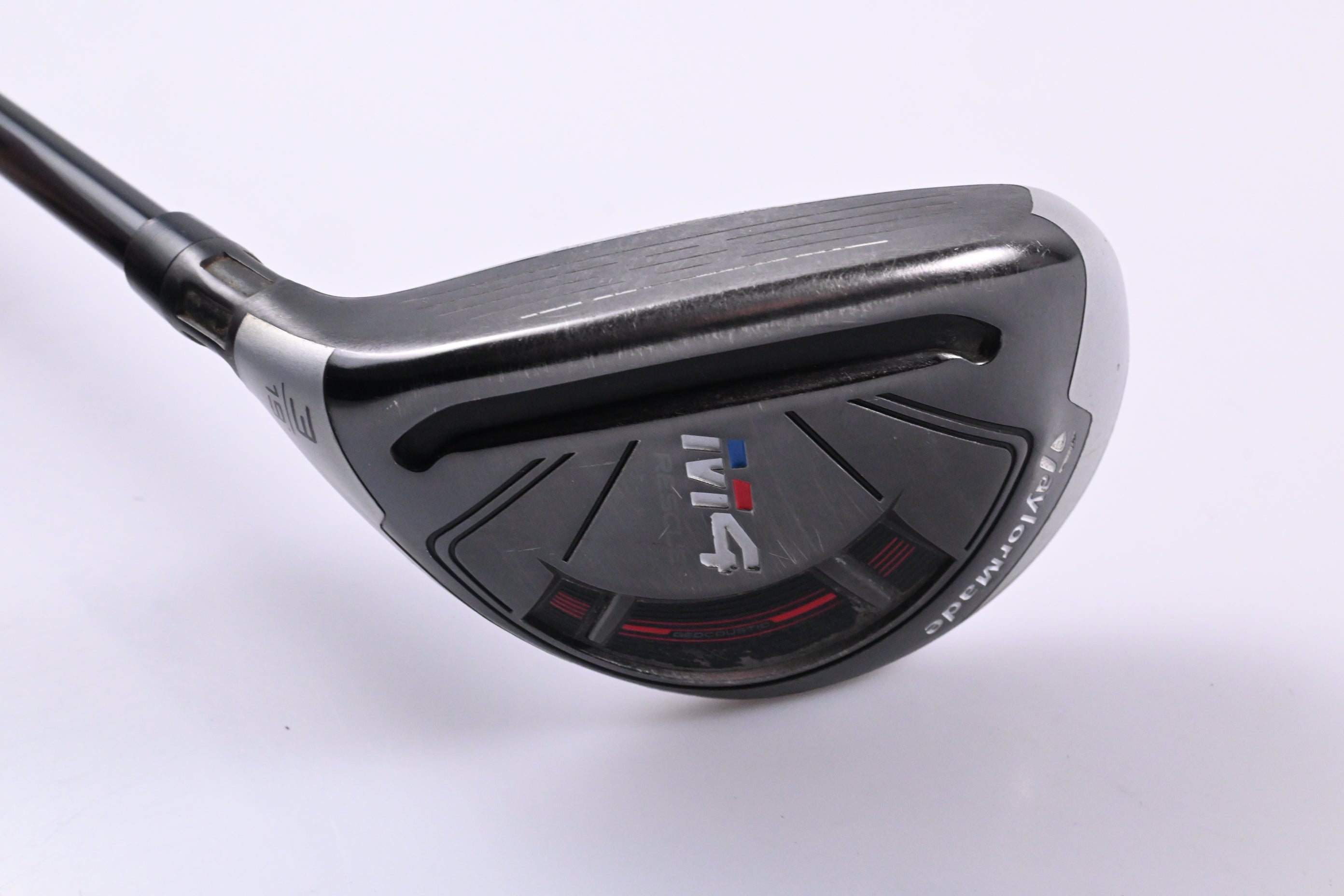 Left Hand Taylormade M4 #3 Hybrid / 19 Degree / Stiff Flex Fujikura Atmos Red 7