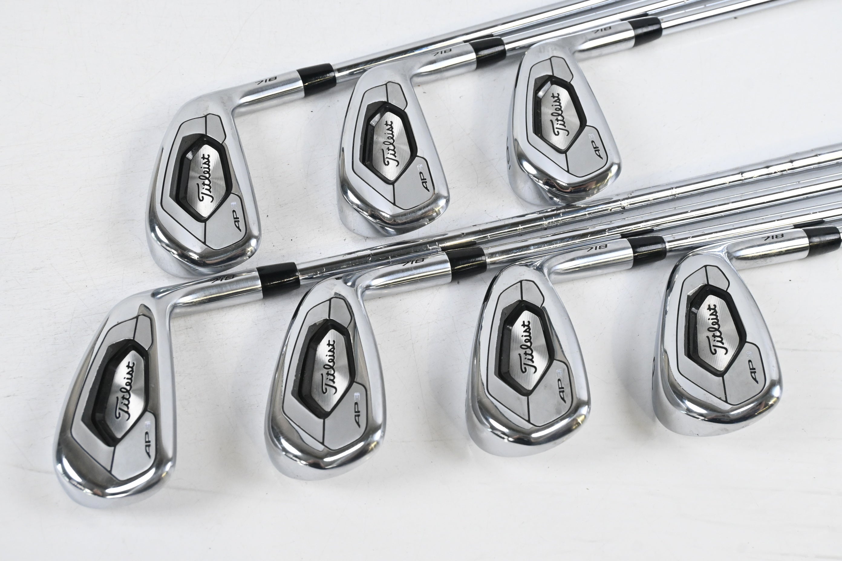 Titleist 718 AP3 Irons / 4-PW / Stiff Flex AMT Black S300 Shafts