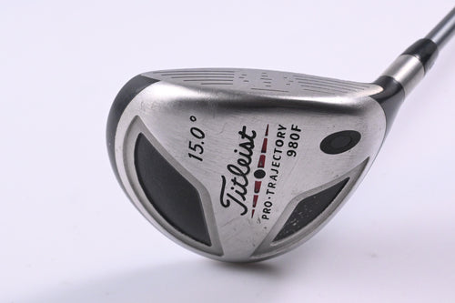 Titleist 980 F #3 Wood / 15 Degree / Regular Flex Titleist 4375 Shaft