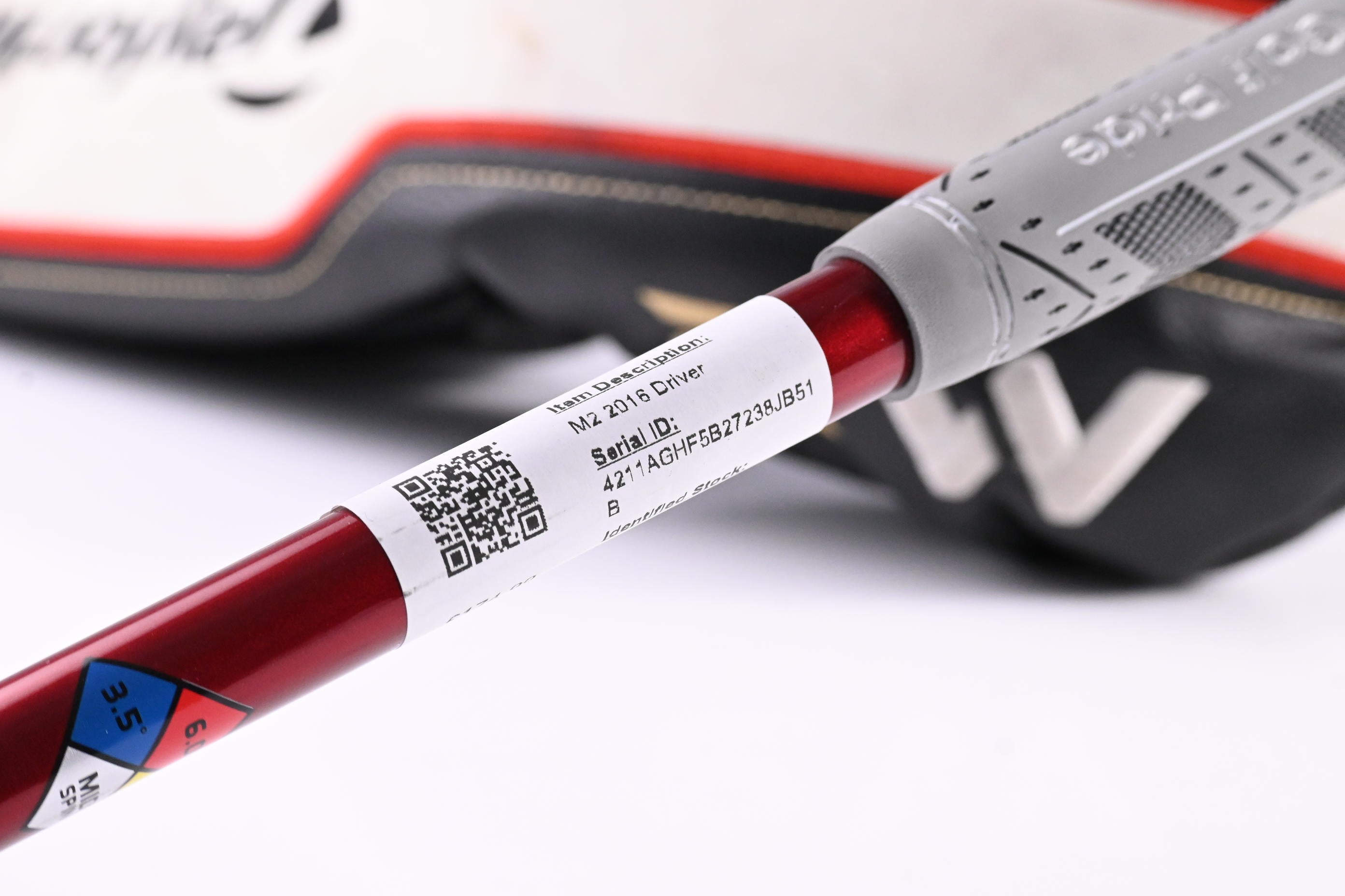 Taylormade M2 2016 Driver / 9.5 Degree / Stiff Flex HZRDUS Smoke Red RDX 60