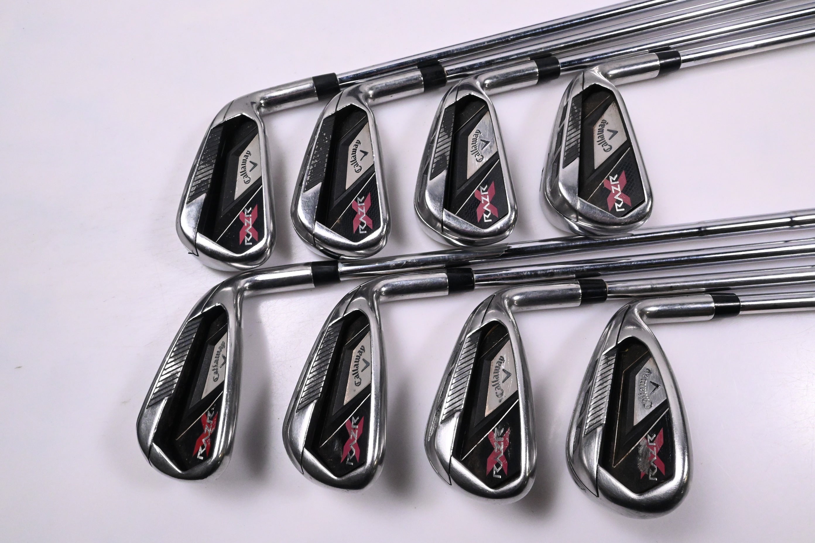Callaway RAZR X Irons / 4-PW+SW / UniFlex Callaway Shafts