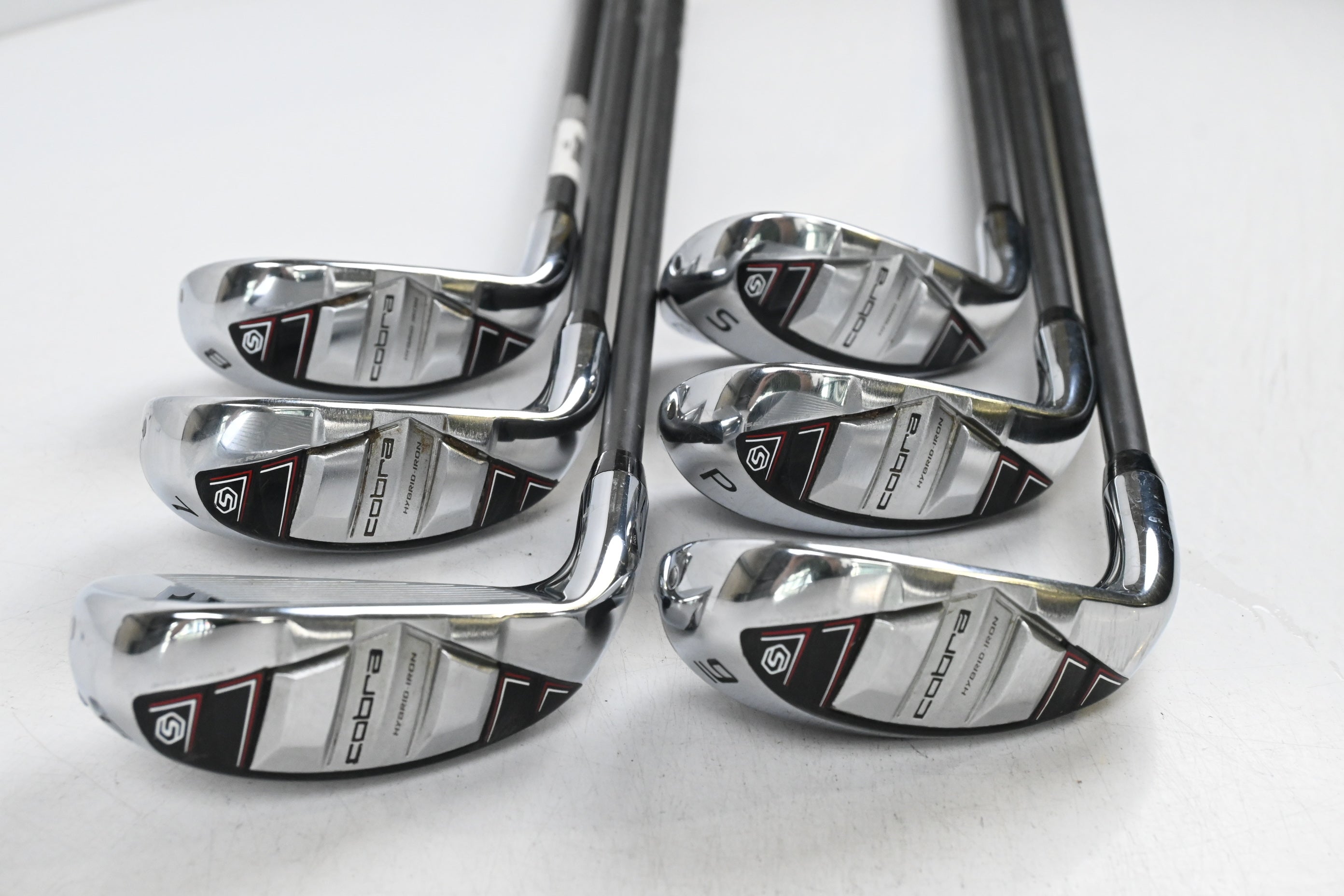 Cobra T-Rail 2023 Irons / 6-PW+SW / Regular Flex Ultralite 50 Shafts