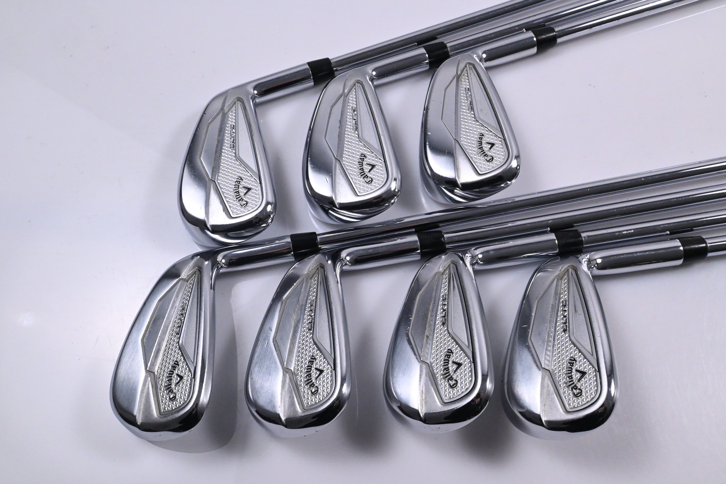 Callaway Elyte Irons / 5-PW+AW / Regular Flex Project X Vector 80 Shafts