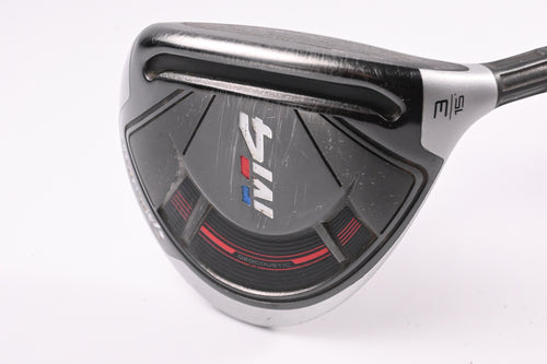 Taylormade M4 #3 Wood / 15 Degree / Stiff Flex Fujikura Atmos Red 6 Shaft