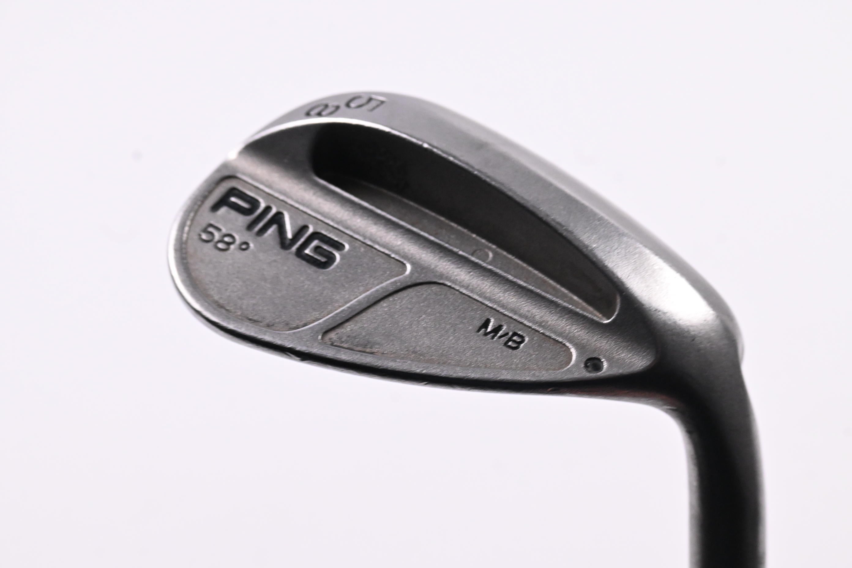 Ping M/B Lob Wedge / 58 Degree / Black Dot / Wedge Flex Steel Shaft