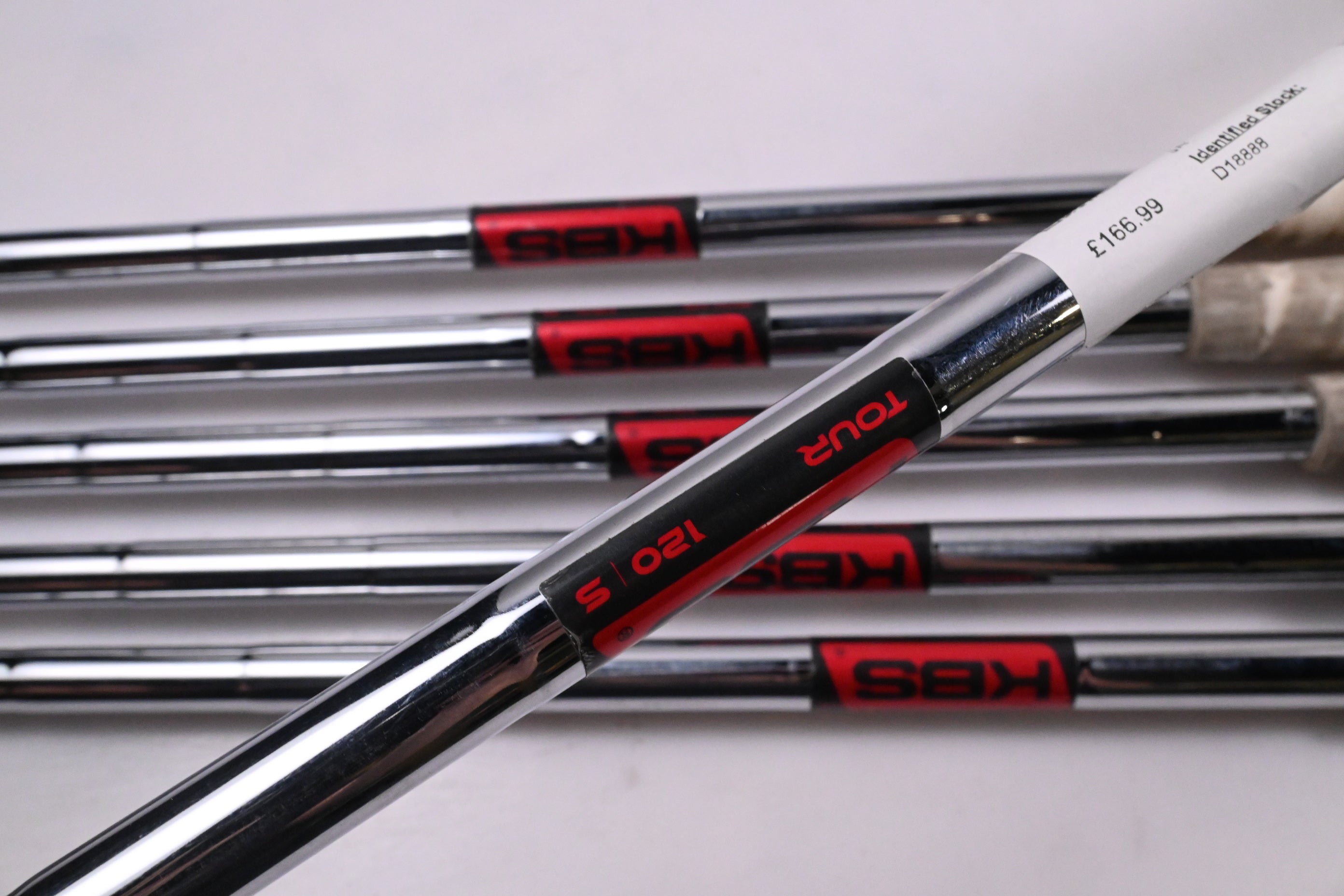 Orka RS-10 CB Irons / 5-PW / Stiff Flex KBS Tour 120 Shafts