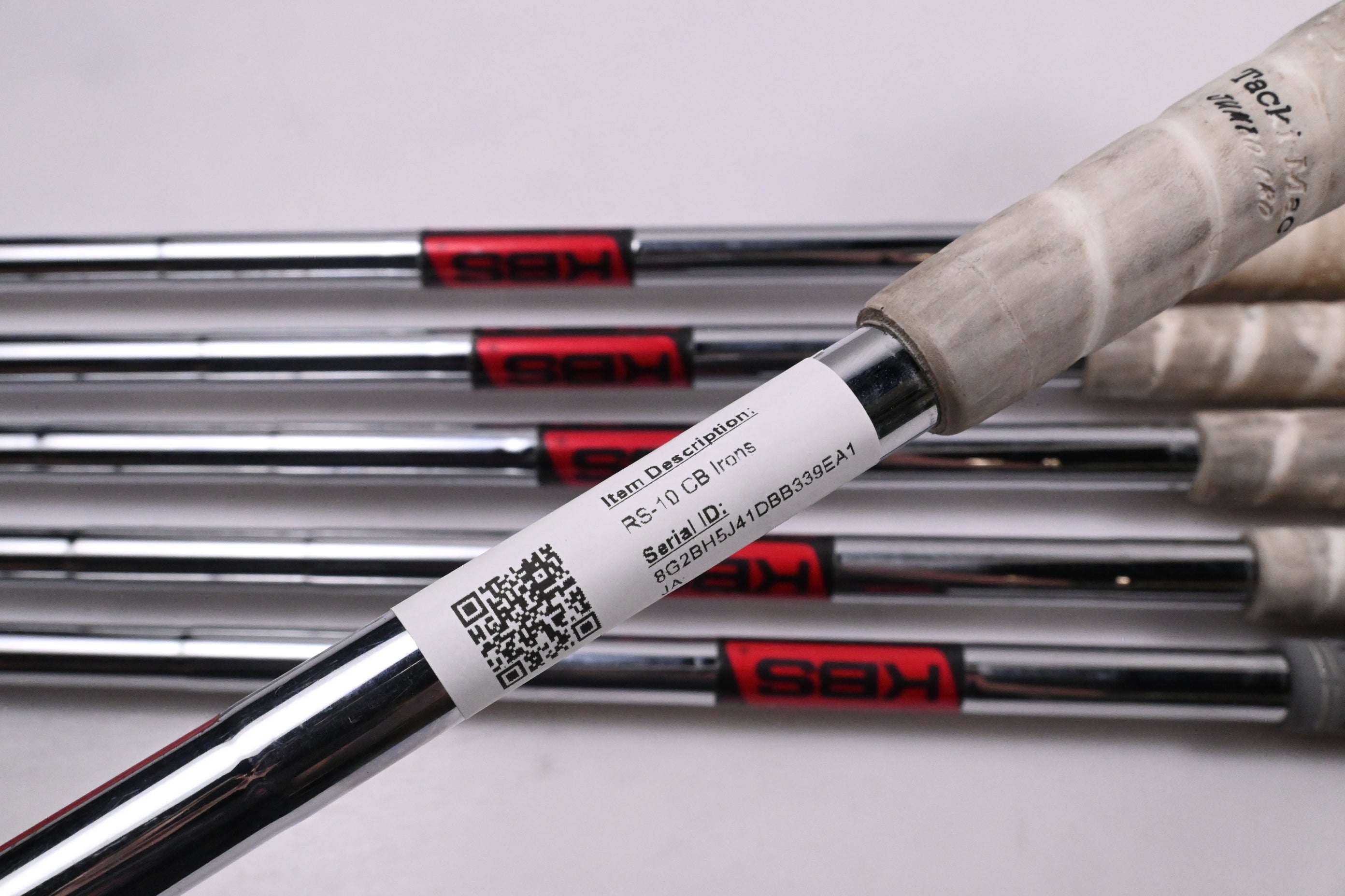 Orka RS-10 CB Irons / 5-PW / Stiff Flex KBS Tour 120 Shafts