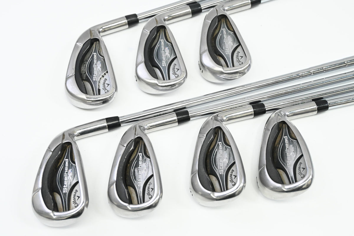 Callaway Steelhead XR Irons / 4-PW / Stiff Flex XP 95 S300