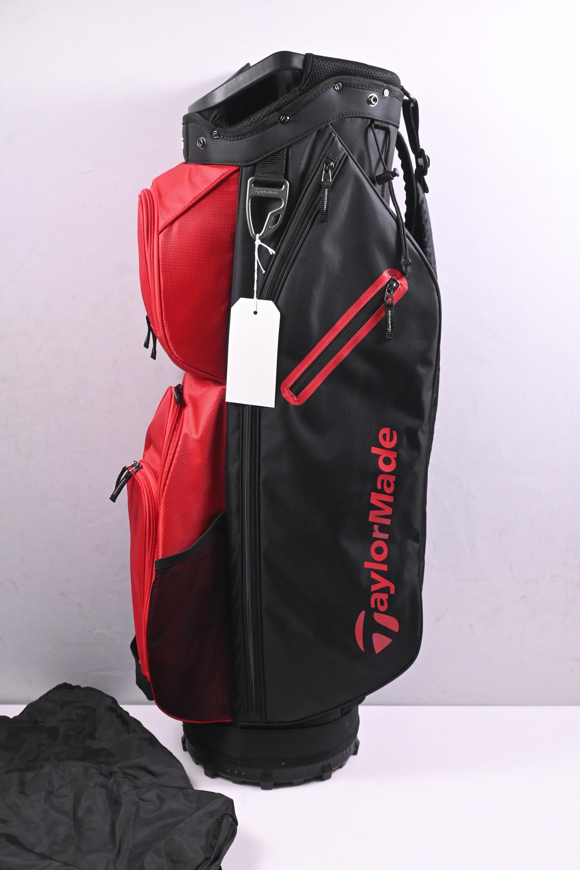Taylormade Classic Cart Bag / 6-Way Divider / Black & Red