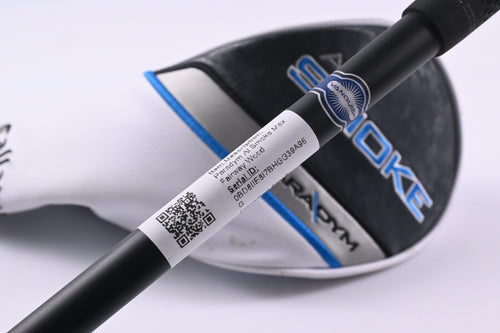 Left Hand Callaway Paradym Ai Smoke Max #3 Wood / 15 Degree / Regular Flex