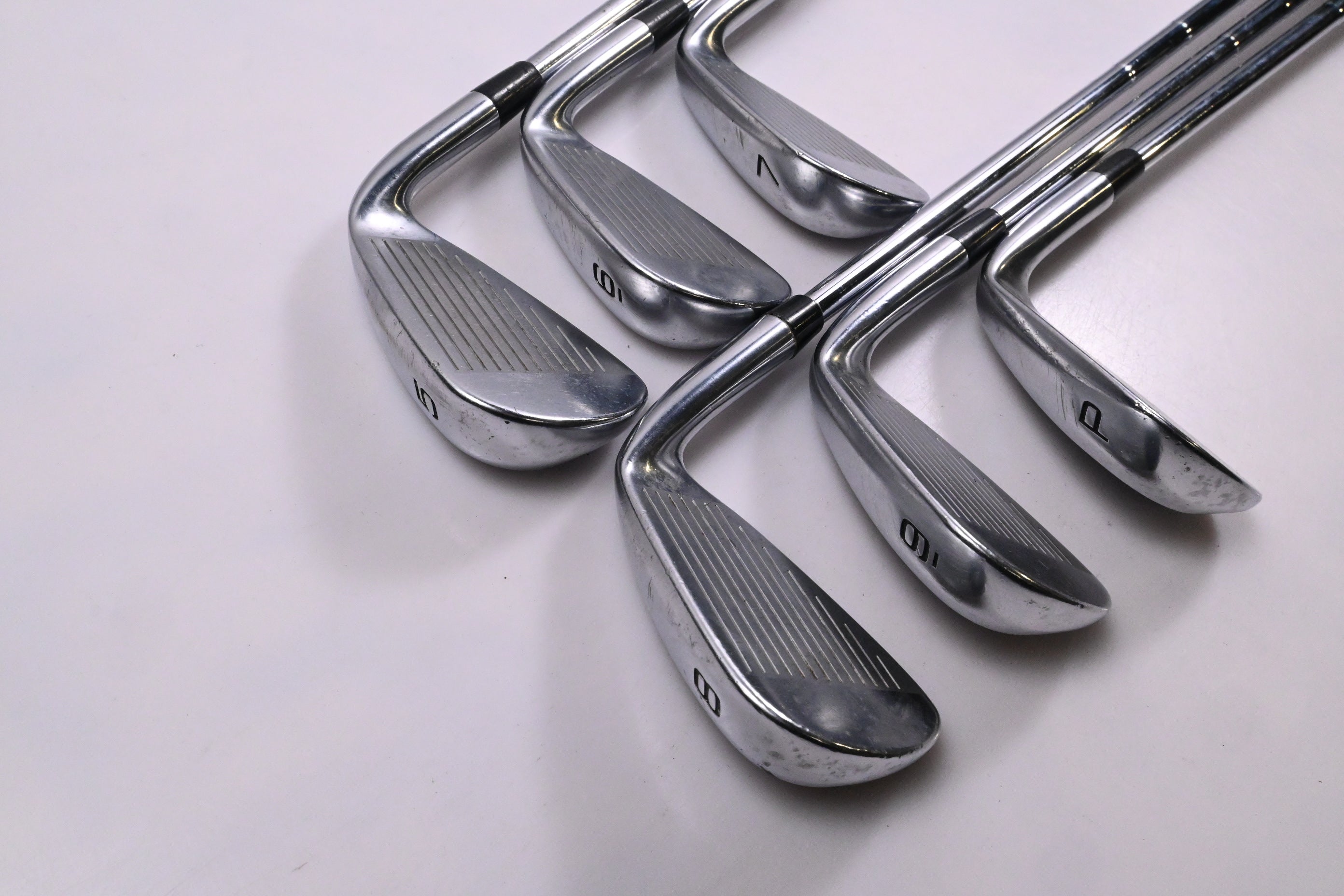 Left Hand Mizuno JPX 825 Irons / 5-PW / Stiff Flex Steel Shafts
