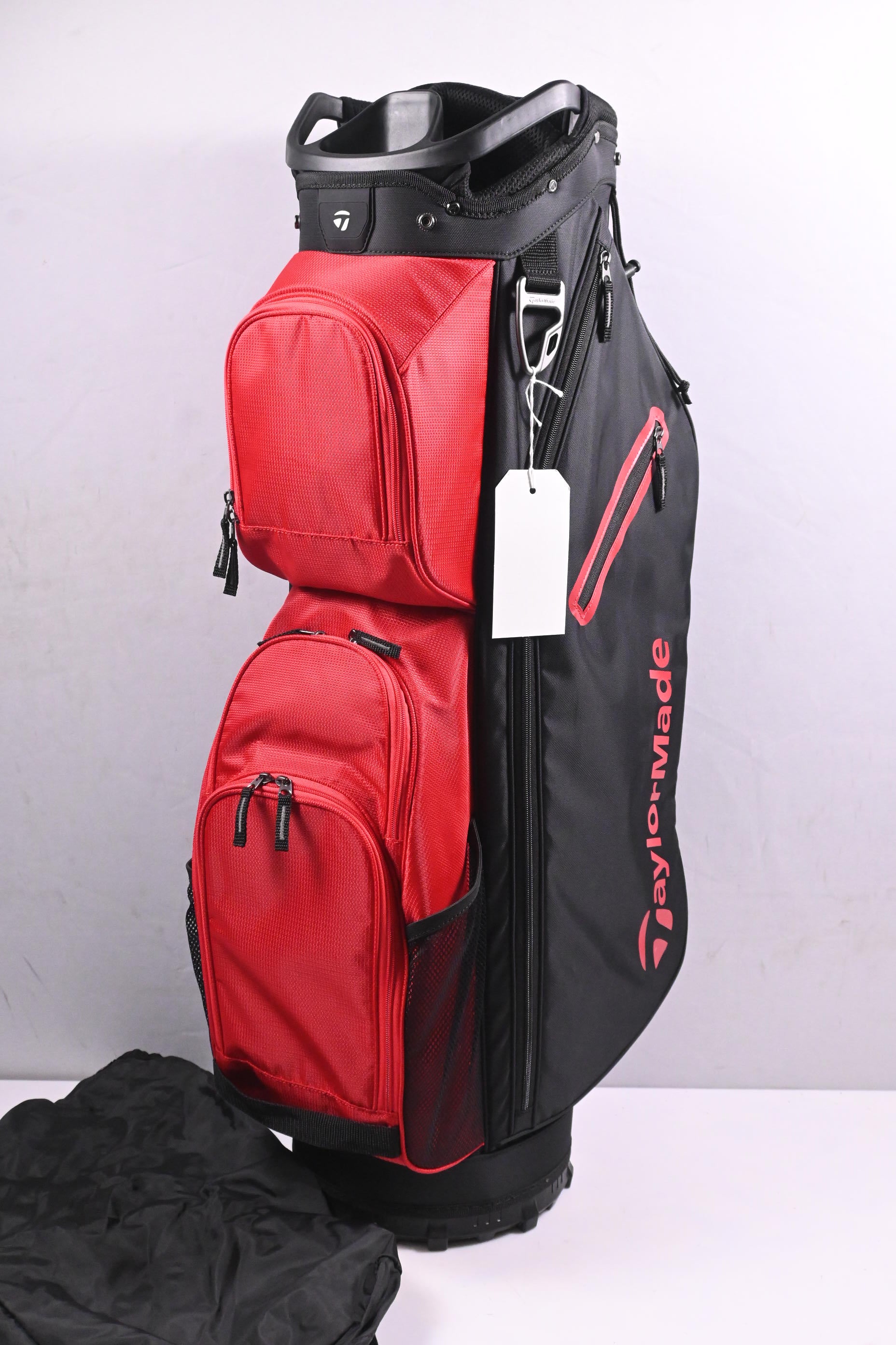 Taylormade Classic Cart Bag / 6-Way Divider / Black & Red
