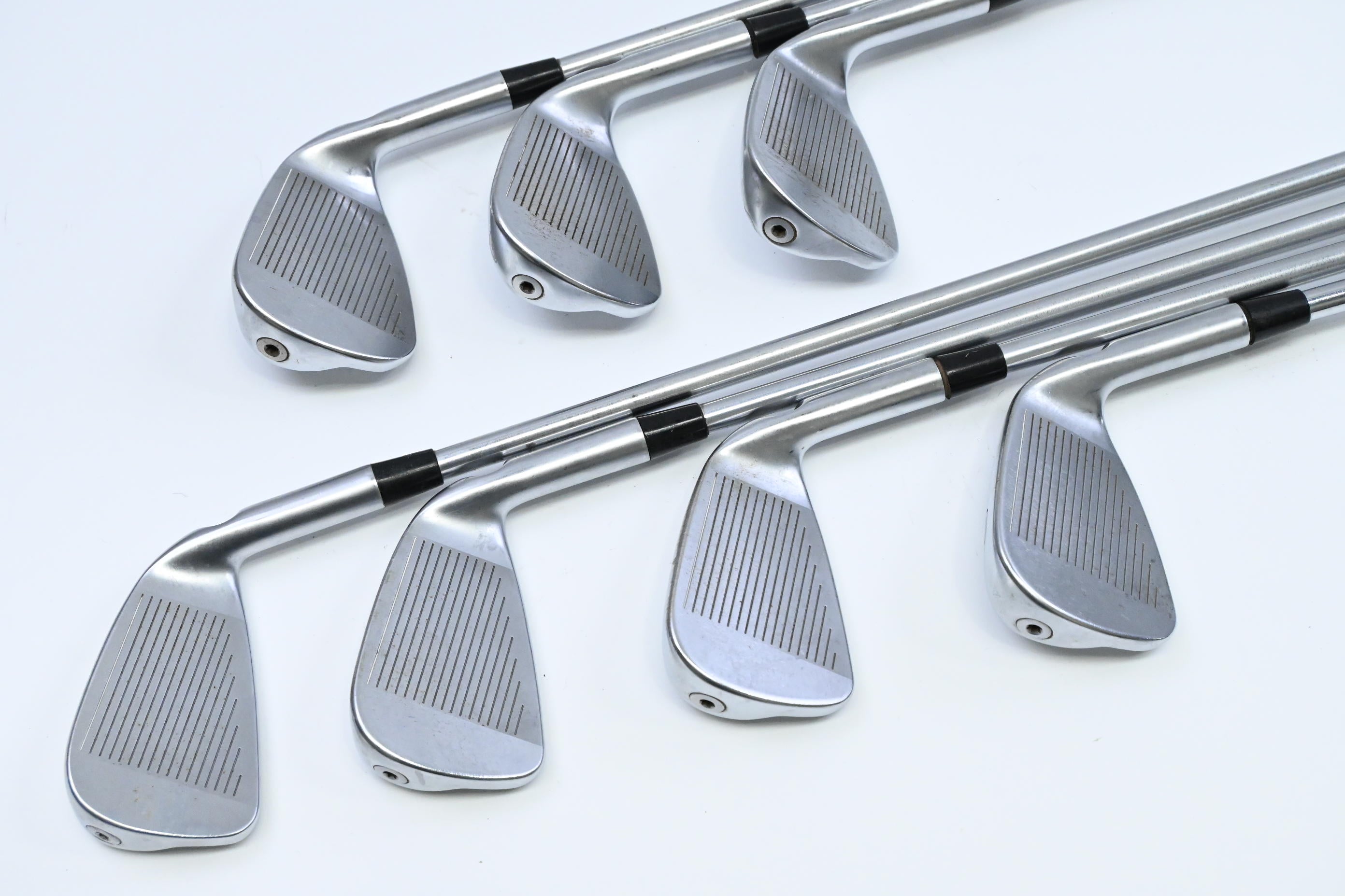 Left Hand Ping i525 Irons / 5-PW+UW / Blue Dot / Regular Flex Project X I0 105