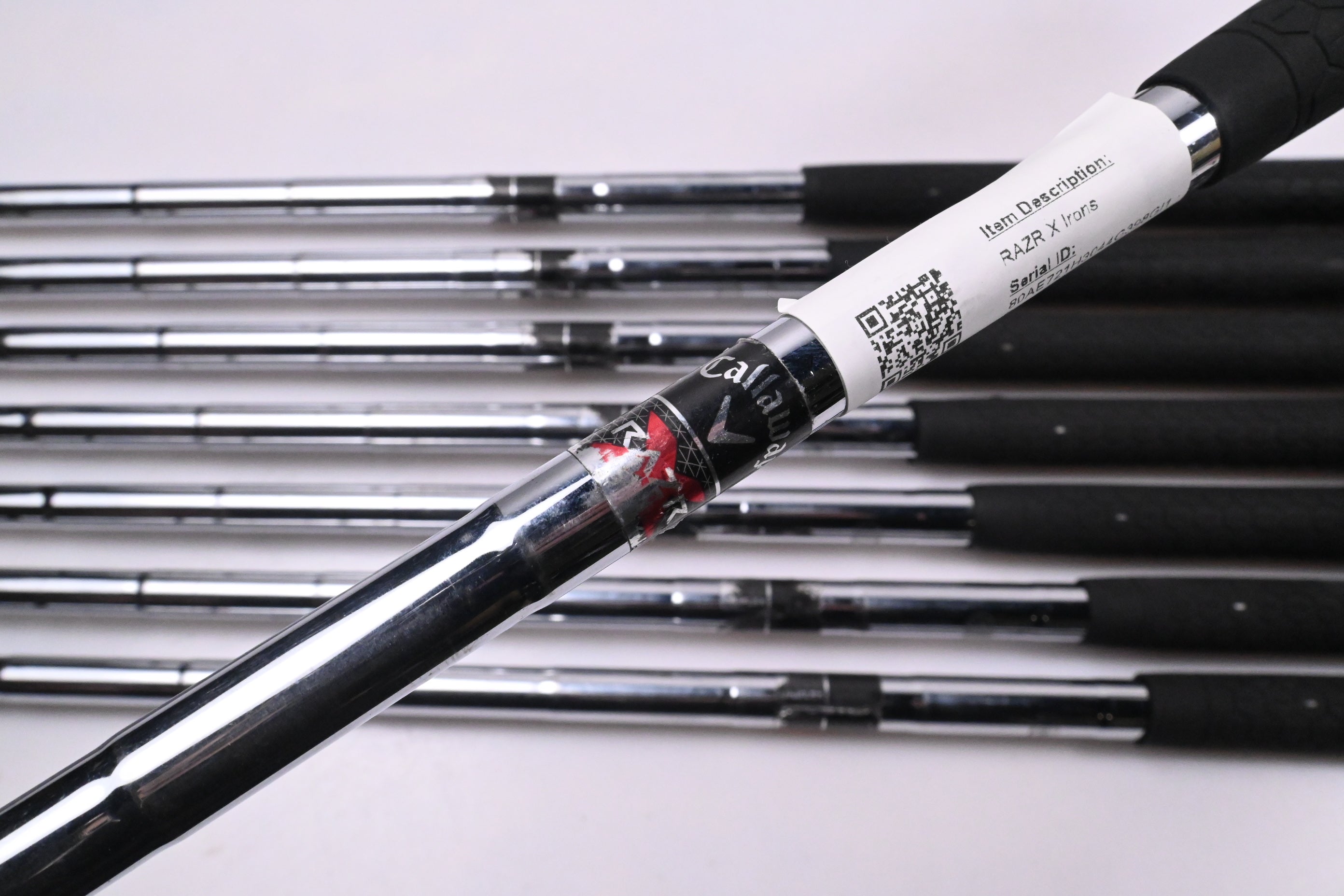 Callaway RAZR X Irons / 4-PW+SW / UniFlex Callaway Shafts