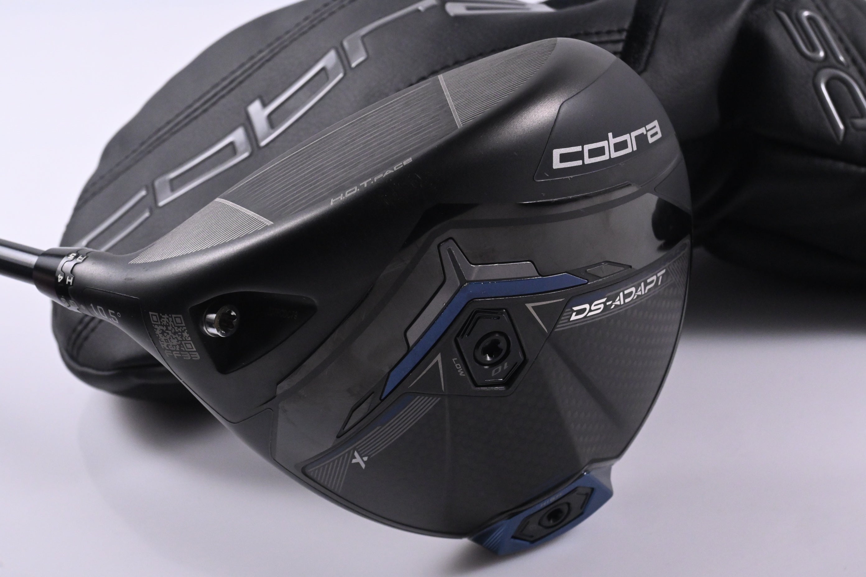 Left Hand Cobra DS-Adapt X Driver / 10.5 Degree / X-Flex Project X Denali Black