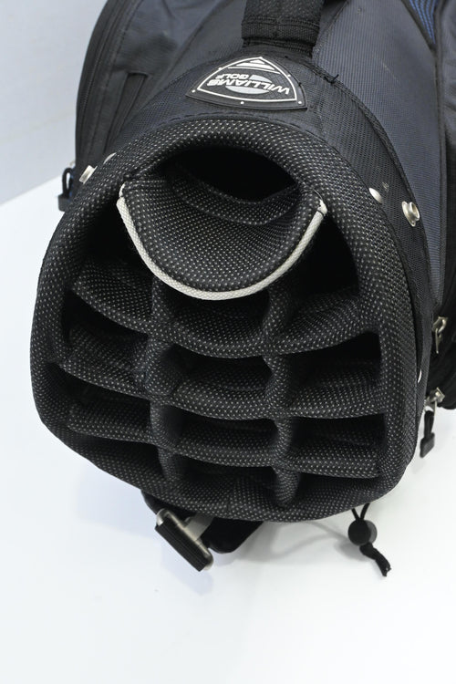 Williams Golf Cart Bag / 14-Way / Black, Navy