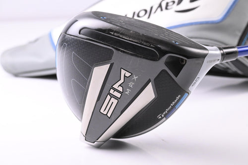 Taylormade SIM Max Driver / 9 Degree / X-Flex Graphite Design YS-7 Shaft