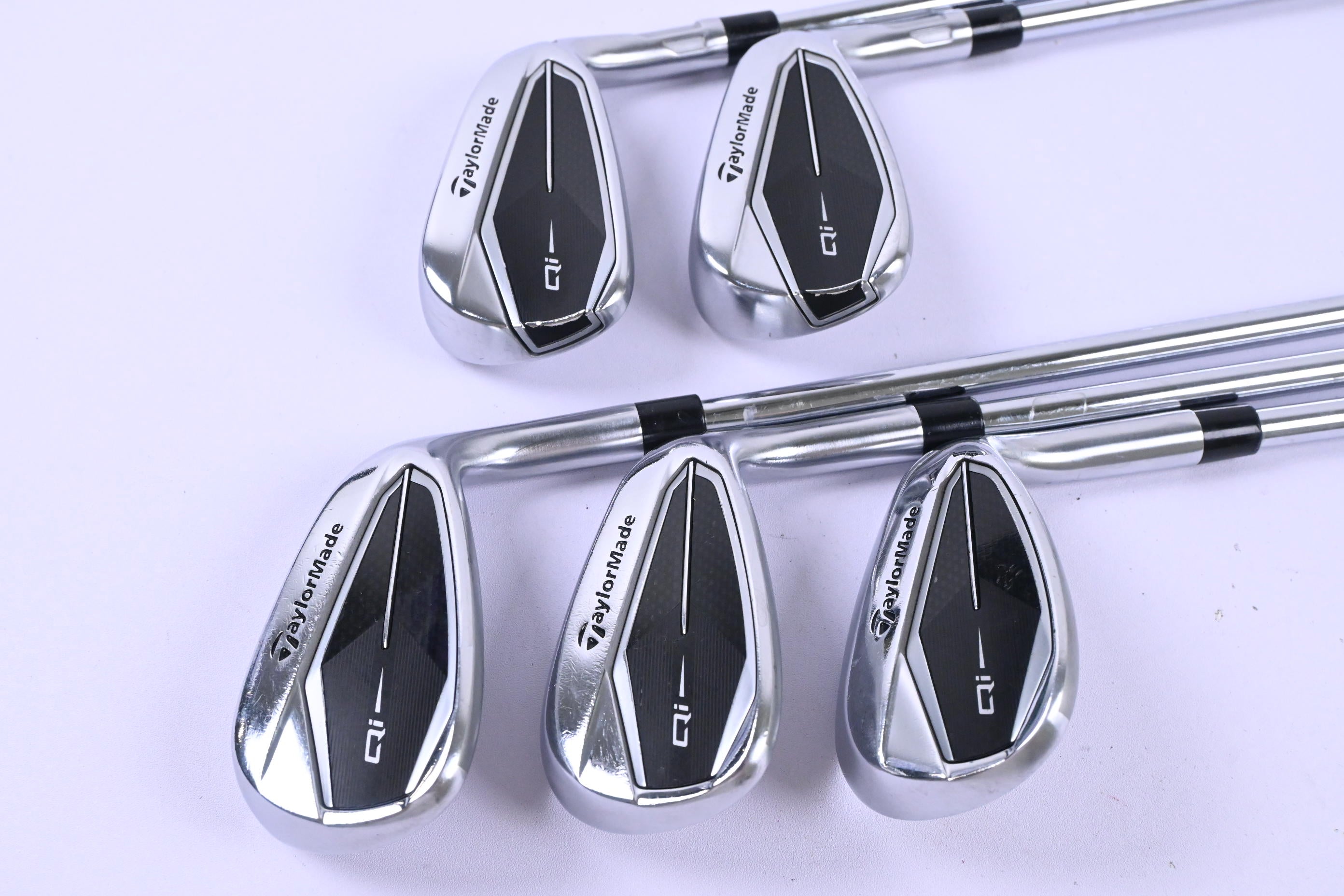 Taylormade Qi Irons / 7-PW+SW / Regular Flex KBS Max MT 85 Shafts