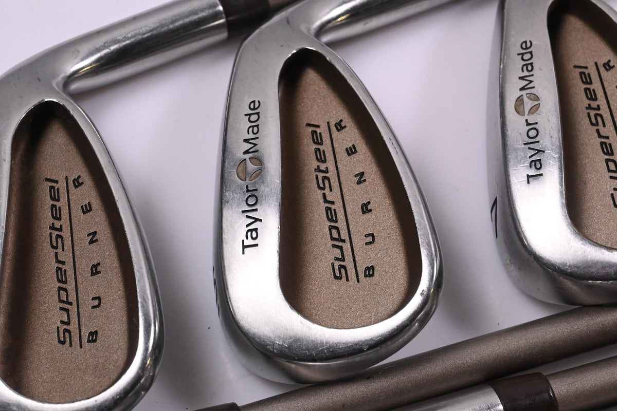 Ladies Taylormade Supersteel Irons / 5-PW+SW / Ladies Flex Taylormade Bubble 60
