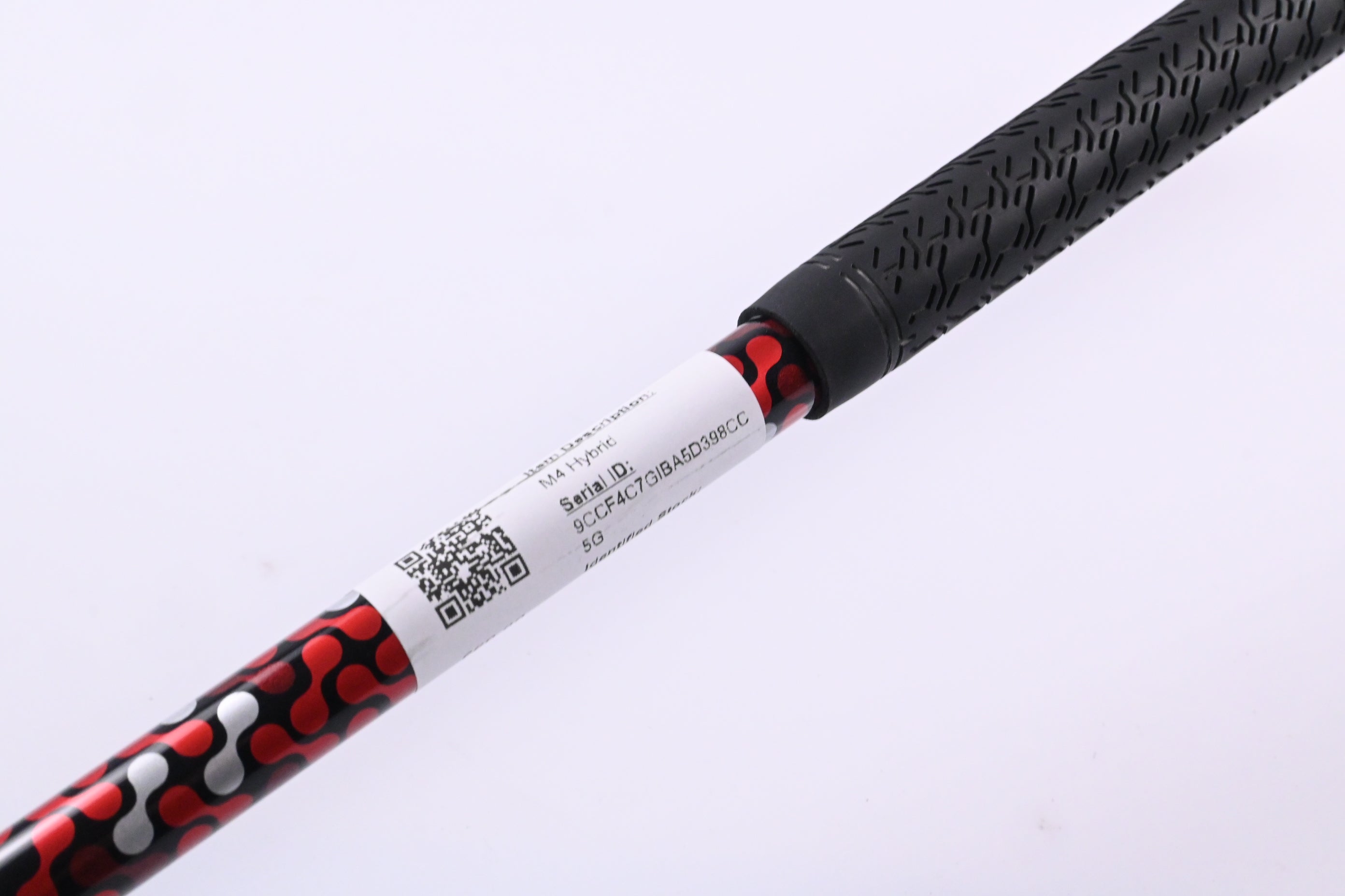Left Hand Taylormade M4 #3 Hybrid / 19 Degree / Stiff Flex Fujikura Atmos Red 7