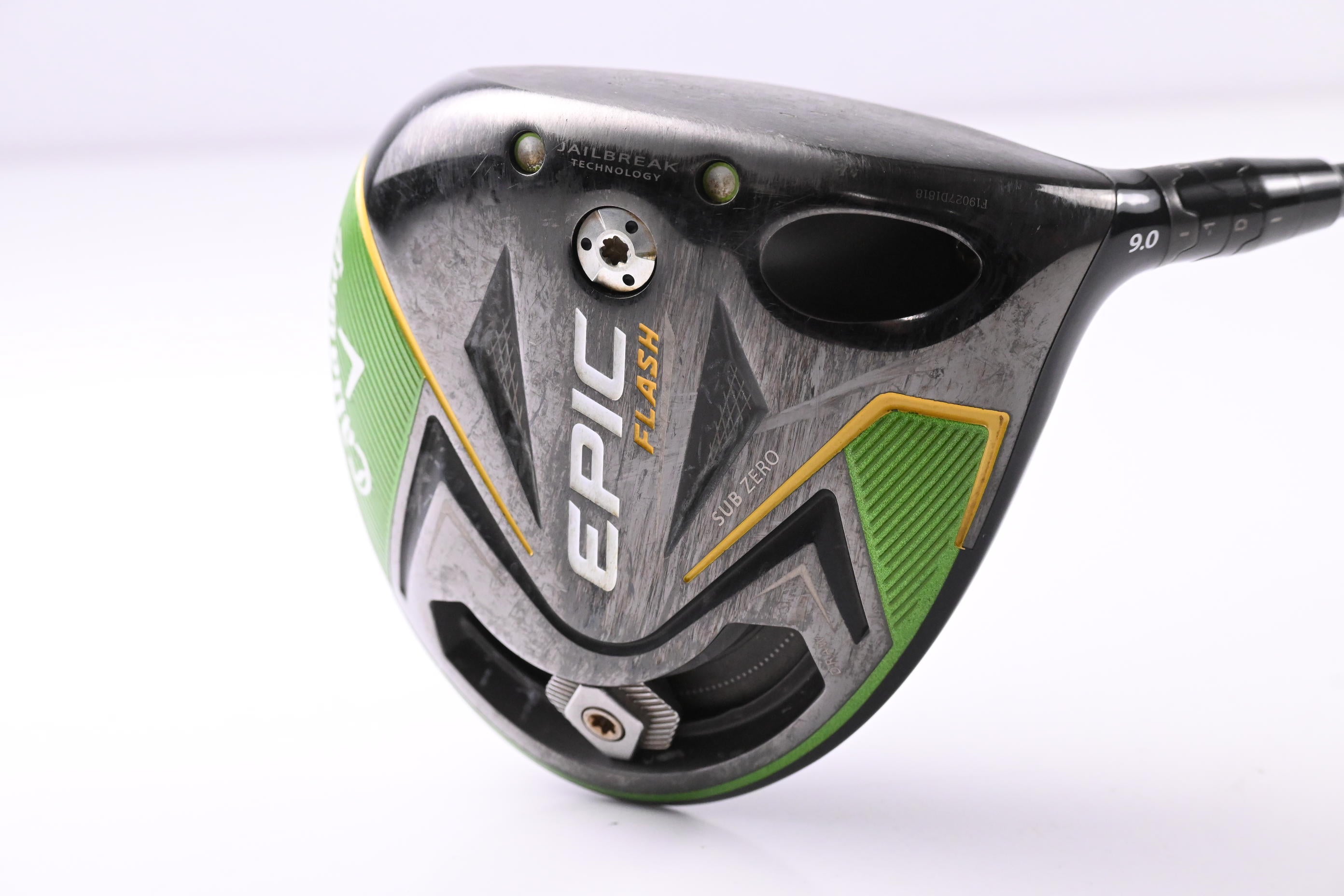 Callaway Epic Flash Sub Zero Driver / 9 Degree/ Stiff Flex HZRDUS Smoke Black 60