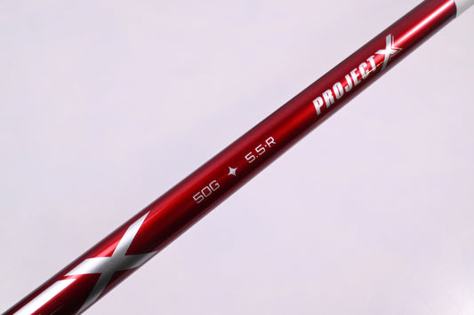 Project X VRTX Red 50 Driver Shaft / Regular Flex / Taylormade 2nd Gen