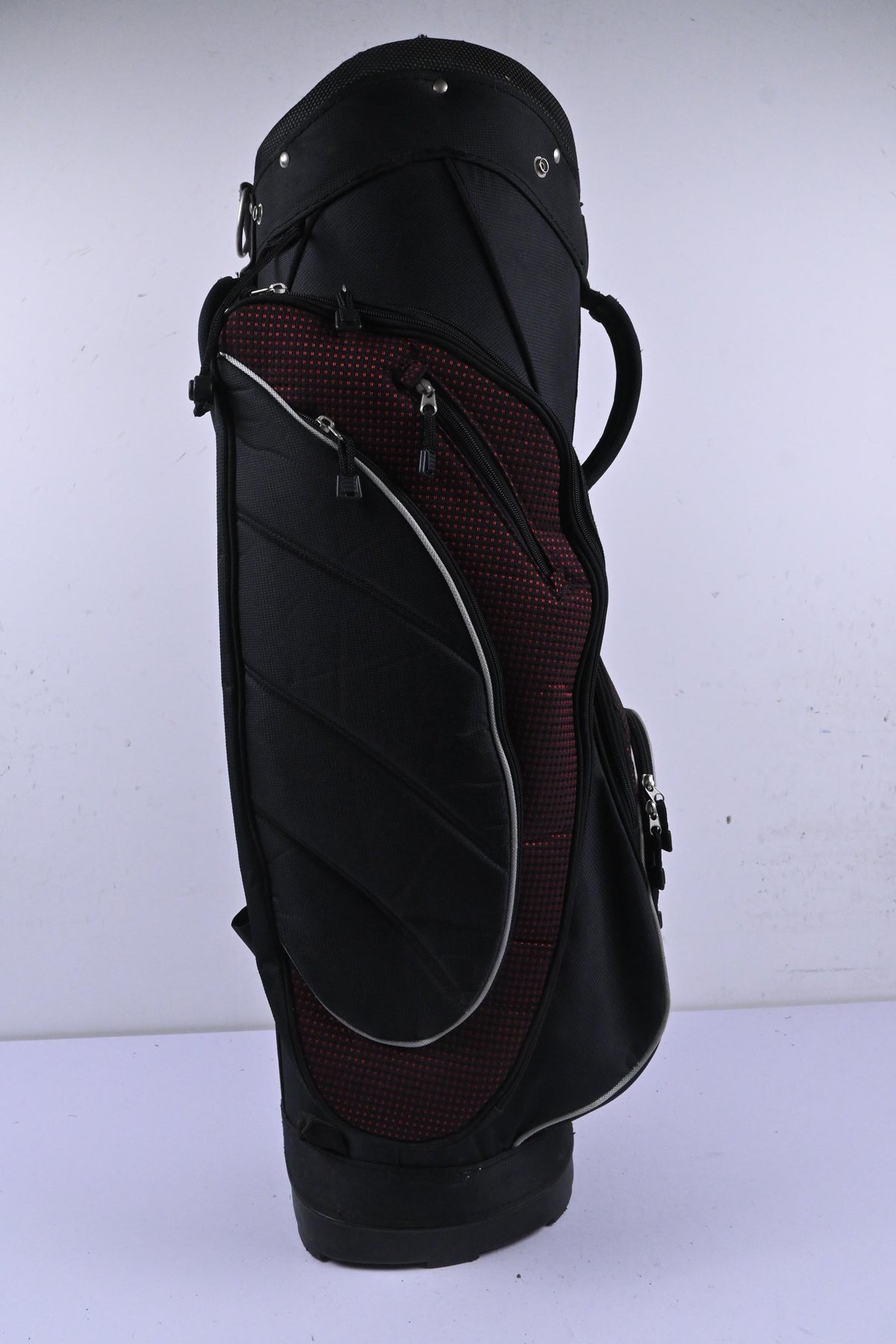 Williams Golf Cart Bag / 13-Way Divider / Black & Red