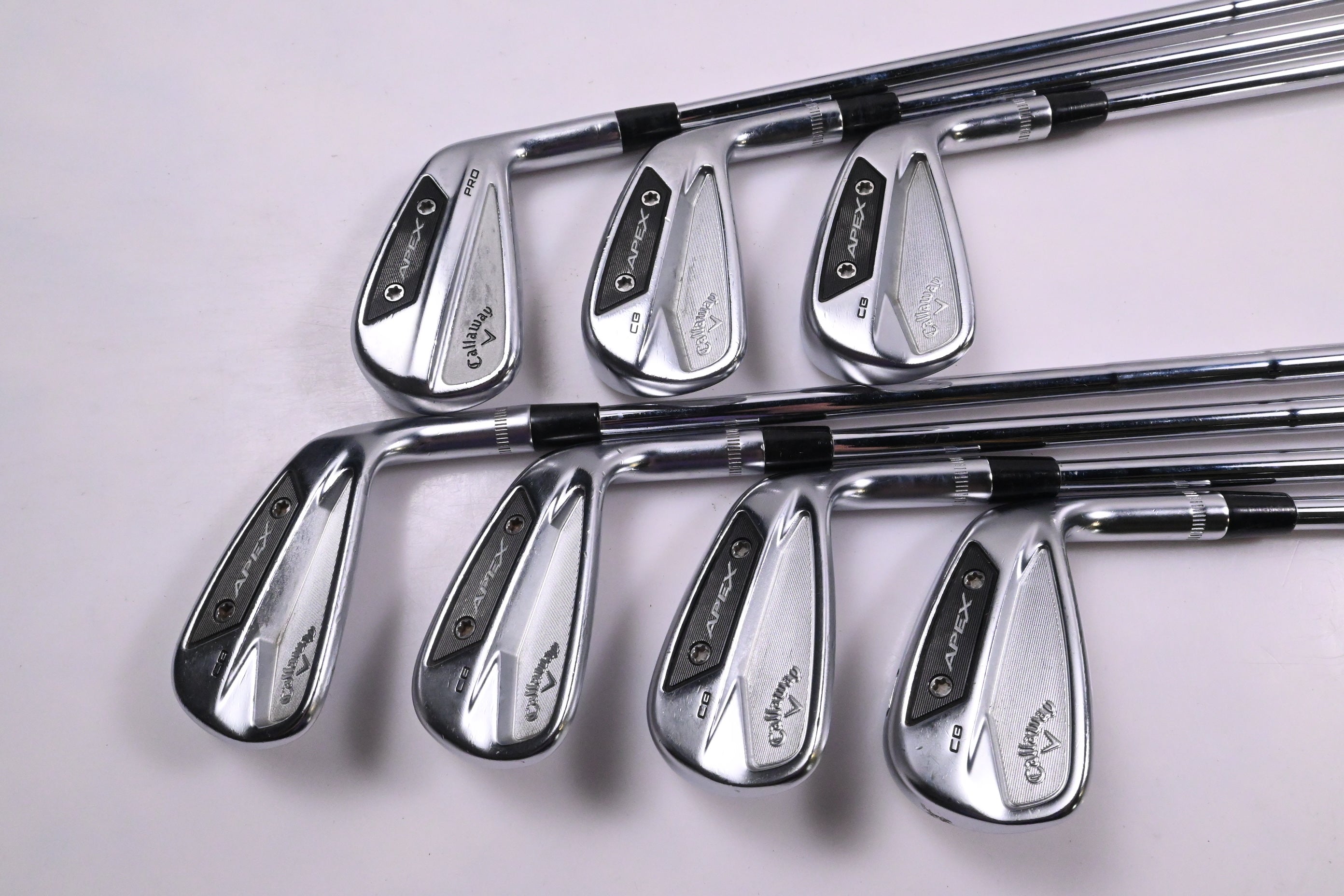 Callaway Apex Pro/CB 24 Irons / 4-PW / X-Flex AMT Tour White X100 Shafts