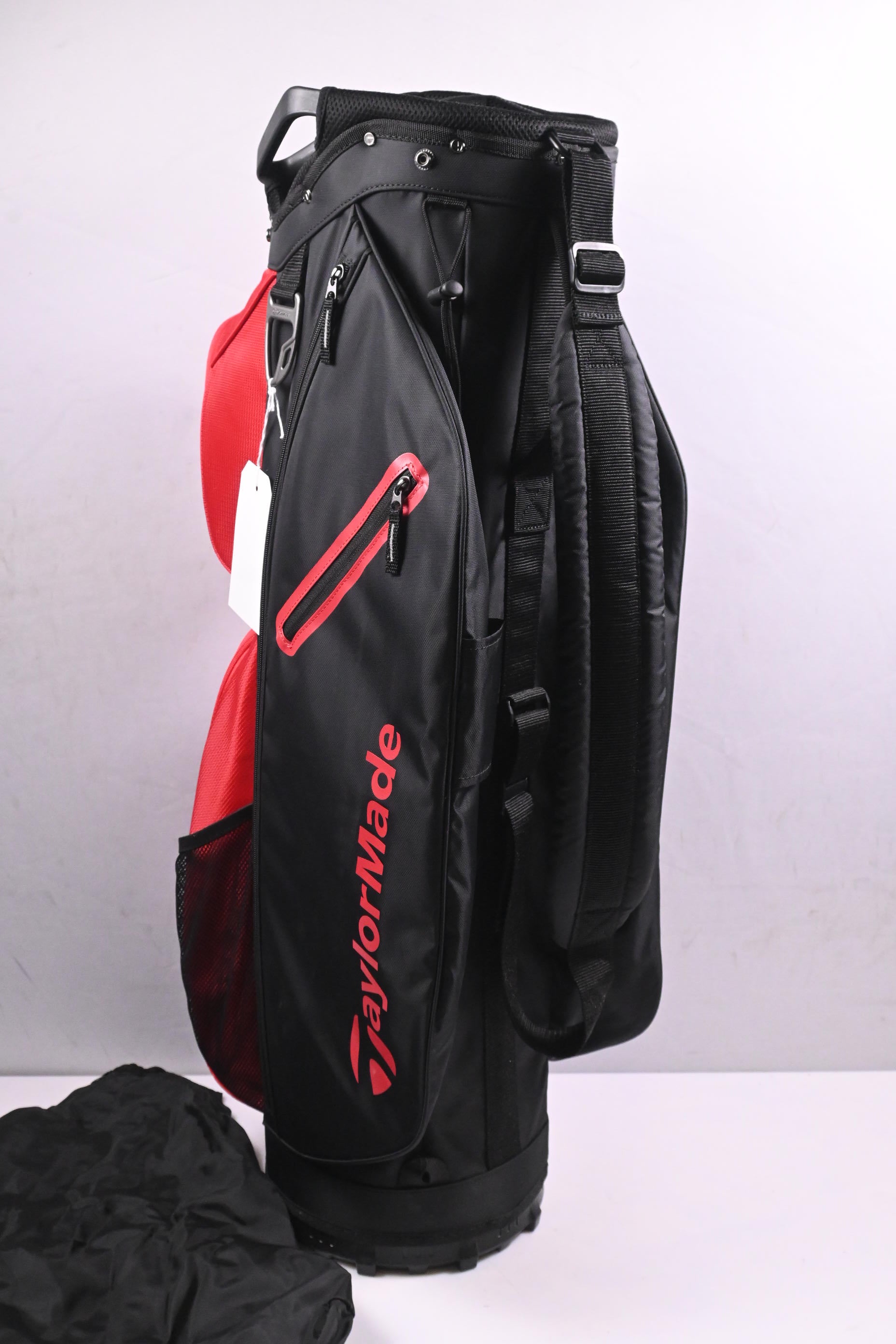 Taylormade Classic Cart Bag / 6-Way Divider / Black & Red
