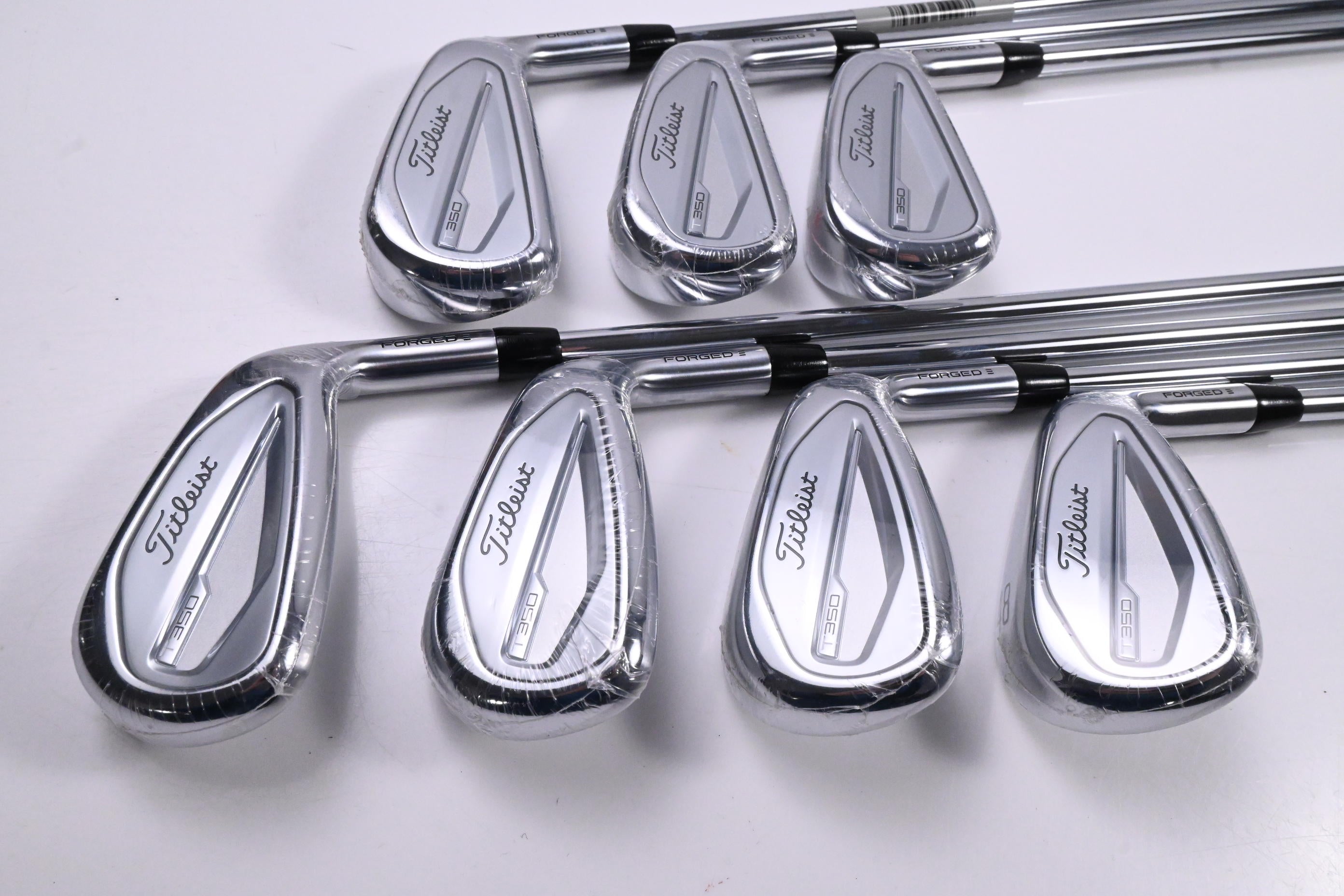 Titleist T350 Irons / 5-PW+48° / Regular Flex AMT Red R300 Shafts