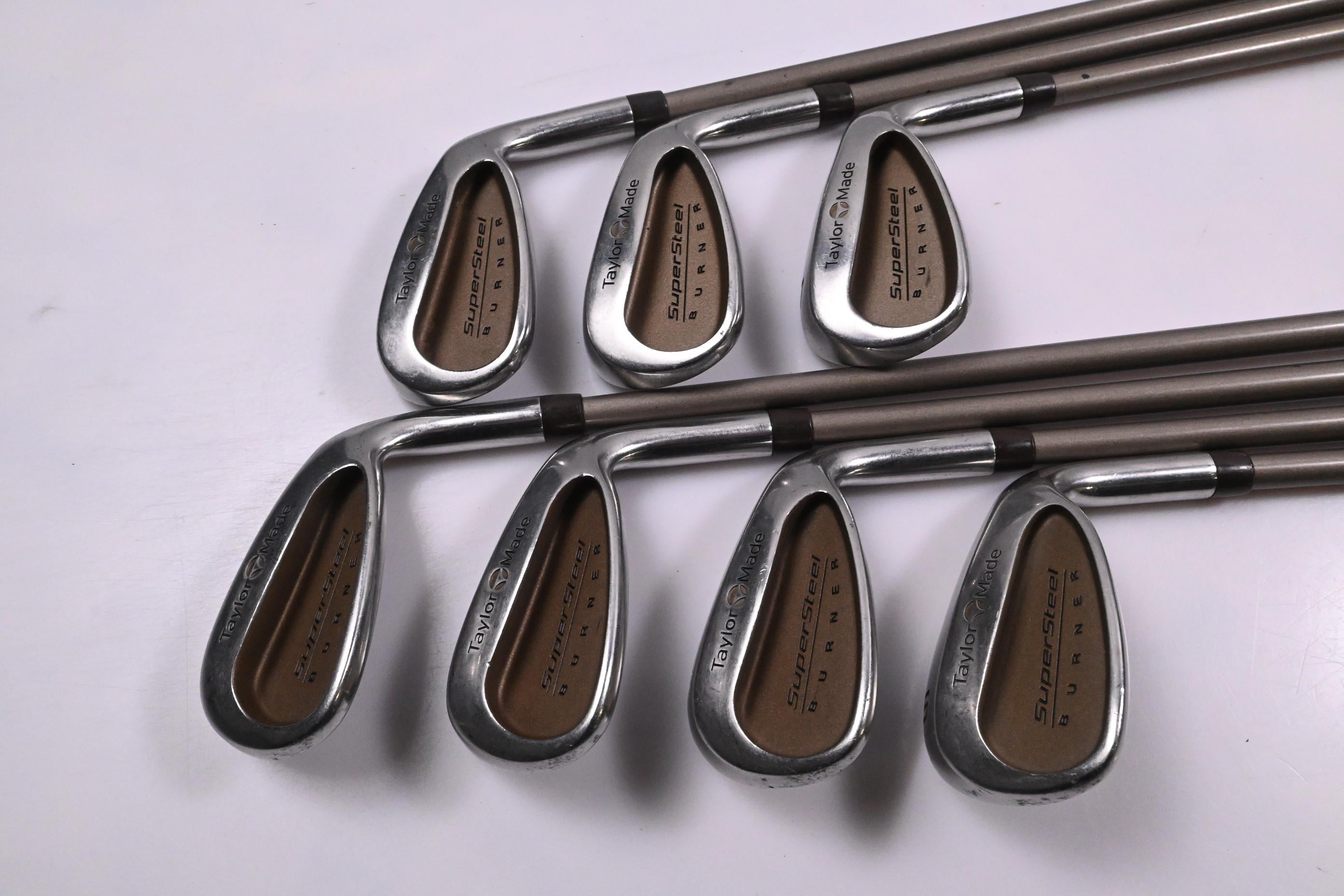 Ladies Taylormade Supersteel Irons / 5-PW+SW / Ladies Flex Taylormade Bubble 60