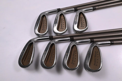 Ladies Taylormade Supersteel Irons / 5-PW+SW / Ladies Flex Taylormade Bubble 60