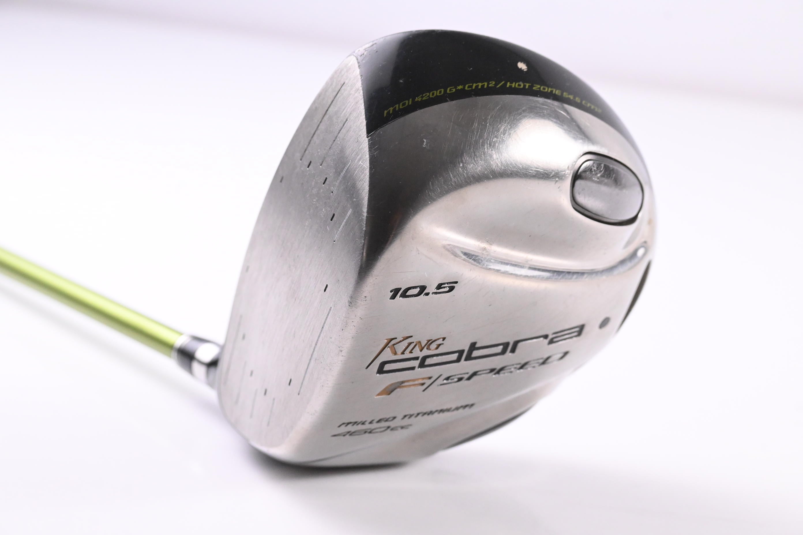 Left Hand Cobra F-Speed Driver /10.5 Degree /  Regular Flex Aldila NV Green 55 Shaft