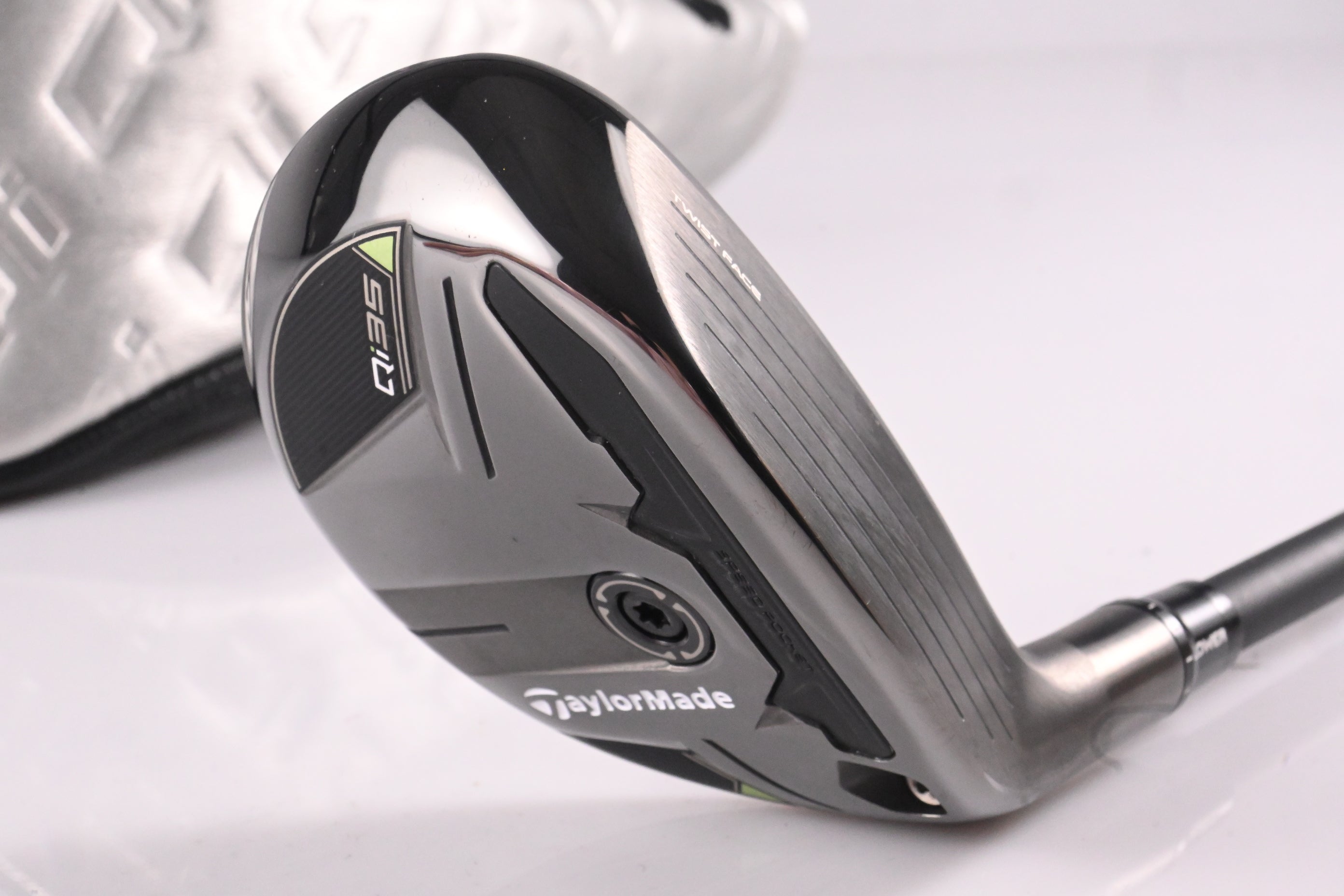 Taylormade Qi35 #4 Hybrid / 22 Degree / X-Flex Tensei AV Blue 85 Shaft