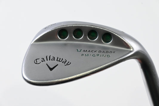 Callaway Mack Daddy PM Grind Lob Wedge / 60 Degree / Wedge Flex KBS Tour-V