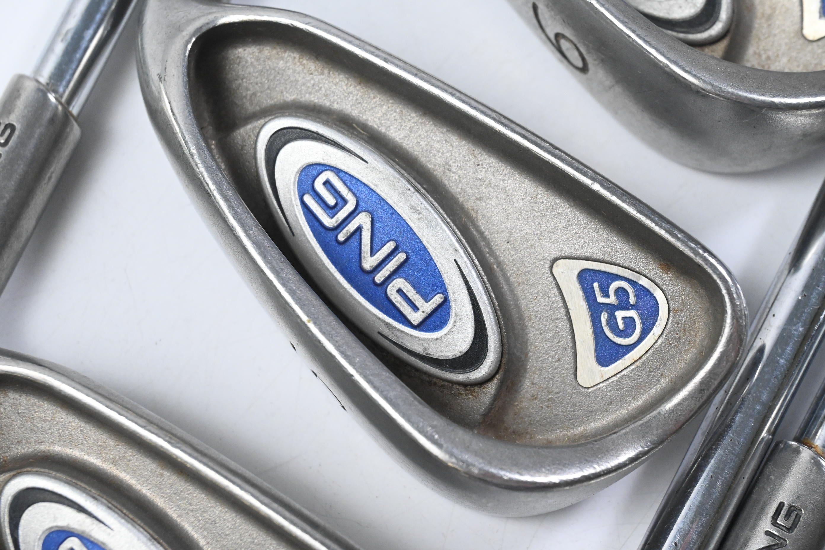 Ping G5 Irons / 4-PW / Green Dot / Stiff Flex Steel Shaft