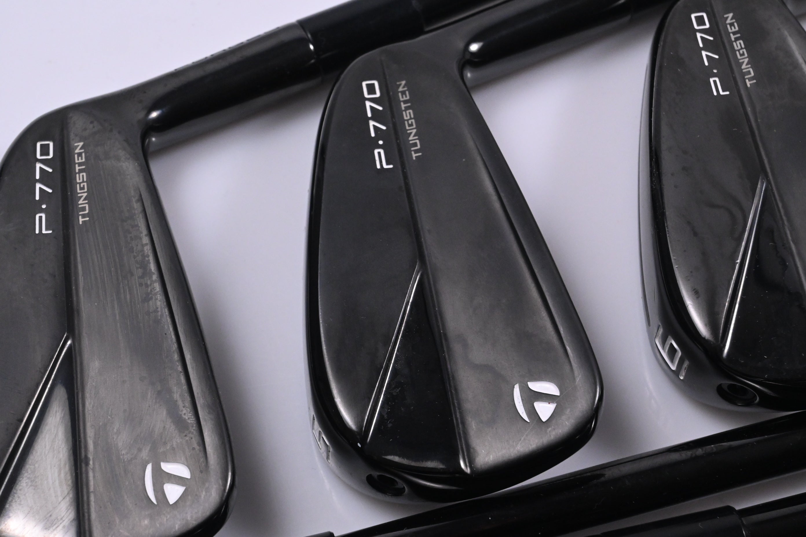 Taylormade P770 2023 Phantom Black Irons / 4-PW / Stiff Flex KBS Tour Shafts