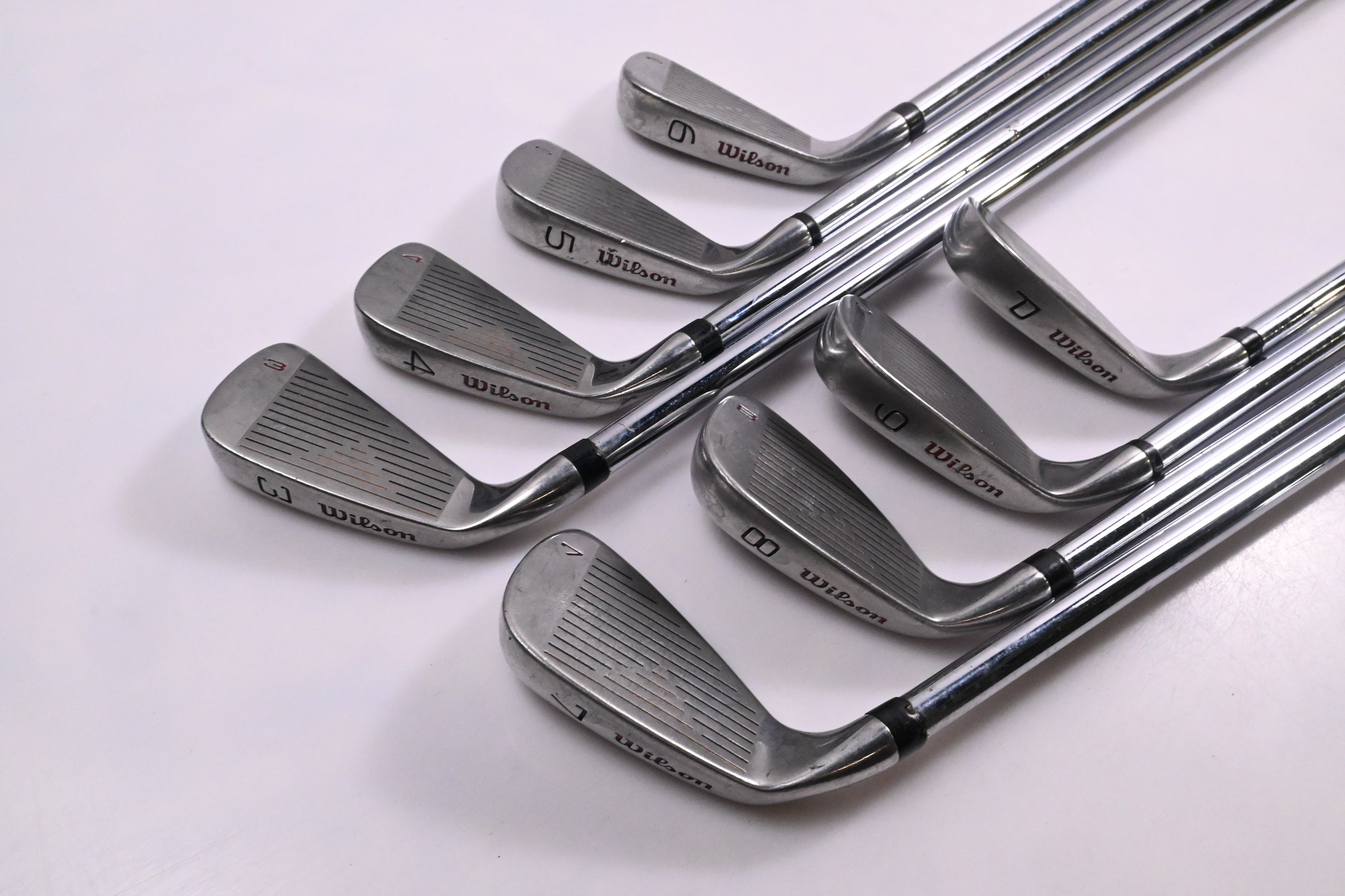 Wilson Fat Shaft Irons / 3-PW / Regular Flex Wilson Fat Shafts