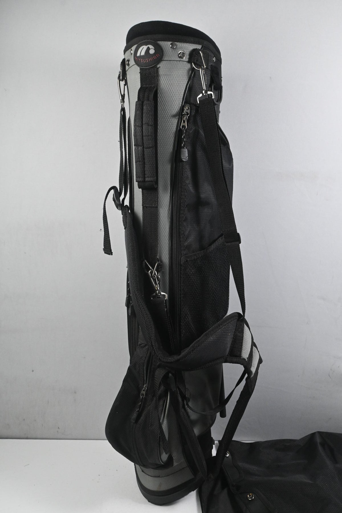 Mitsushiba Stand Bag / 3-Way Divider / Black & Silver